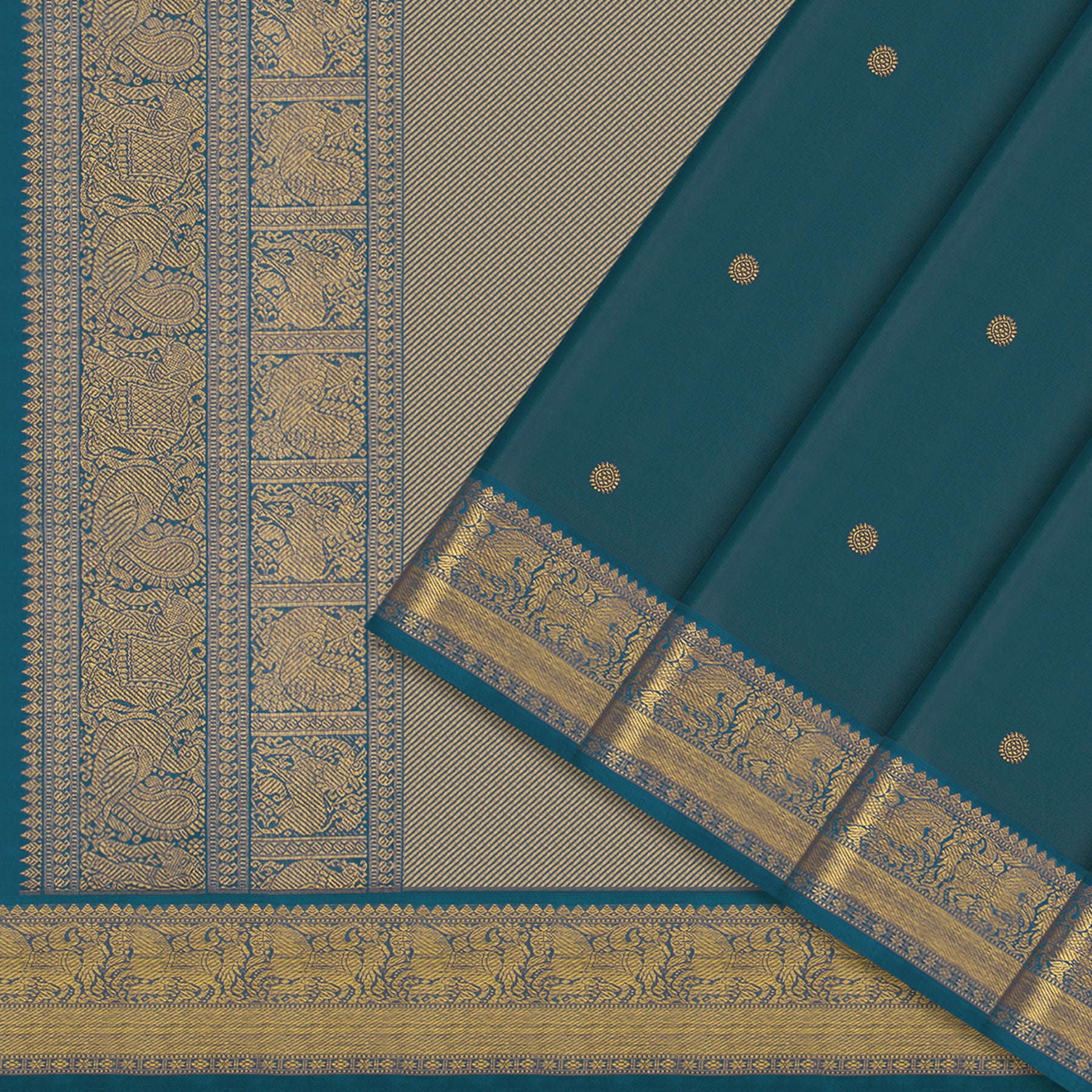 Kanakavalli Kanjivaram Silk Sari 24-110-HS001-02987 - Cover View