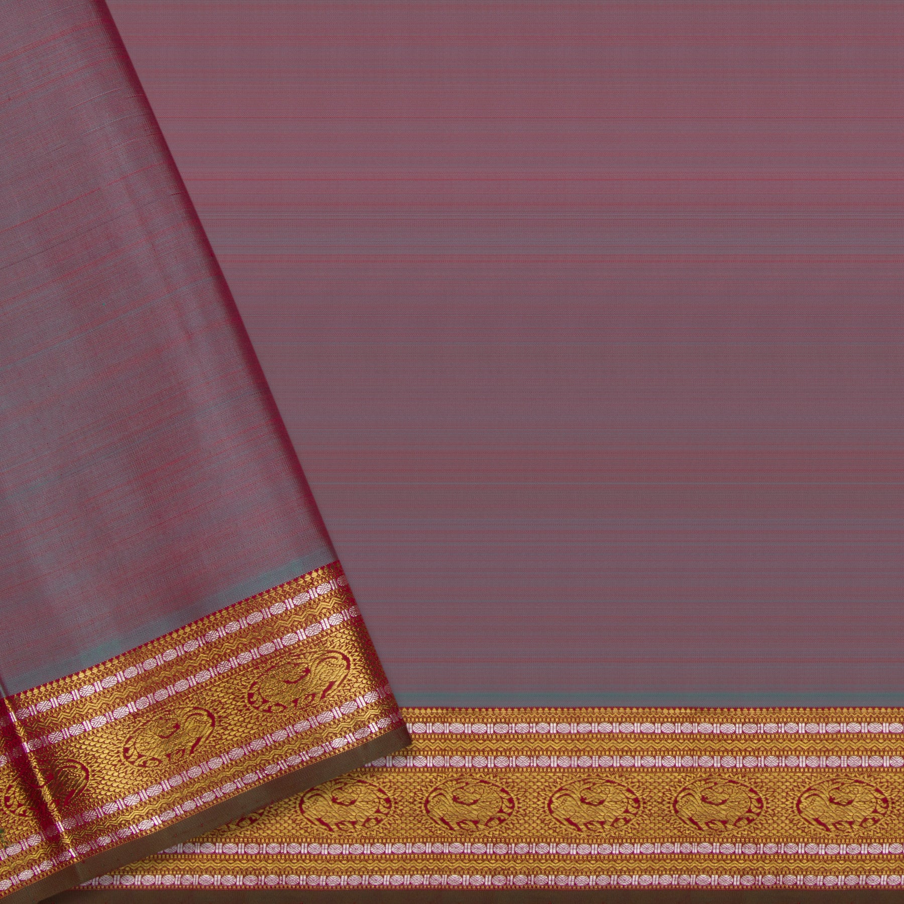 Kanakavalli Kanjivaram Silk Sari 24-110-HS001-02998 - Blouse View