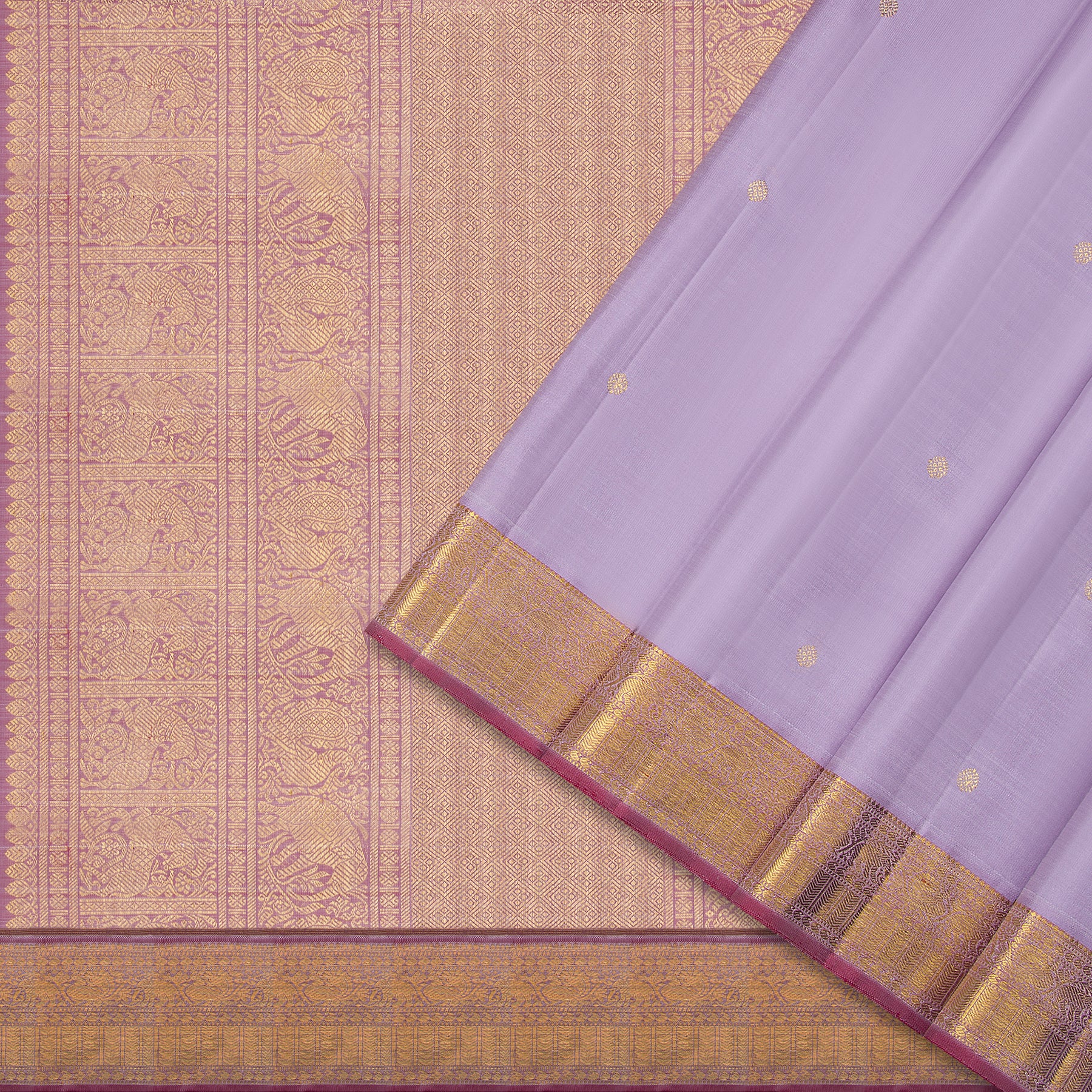 Kanakavalli Kanjivaram Silk Sari 24-110-HS001-03006 - Cover View