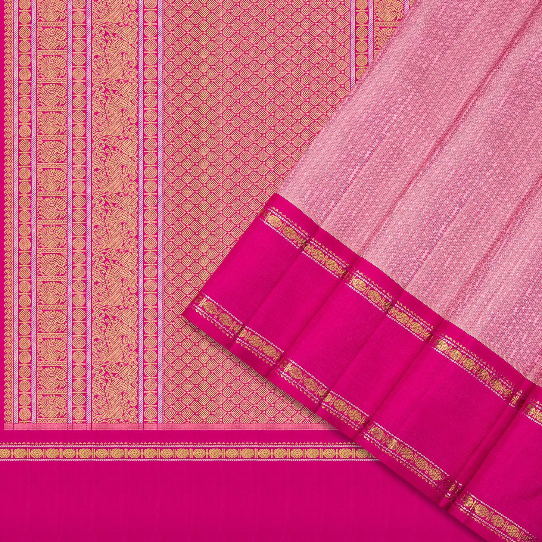 Kanakavalli Kanjivaram Silk Sari 24-110-HS001-03017 - Cover View