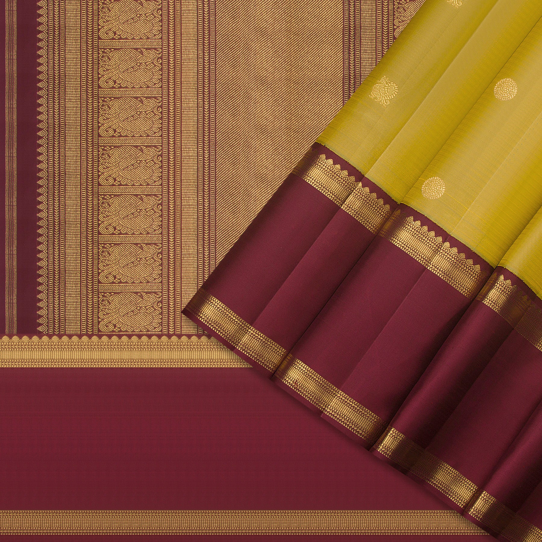 Kanakavalli Kanjivaram Silk Sari 24-110-HS001-03035 - Cover View