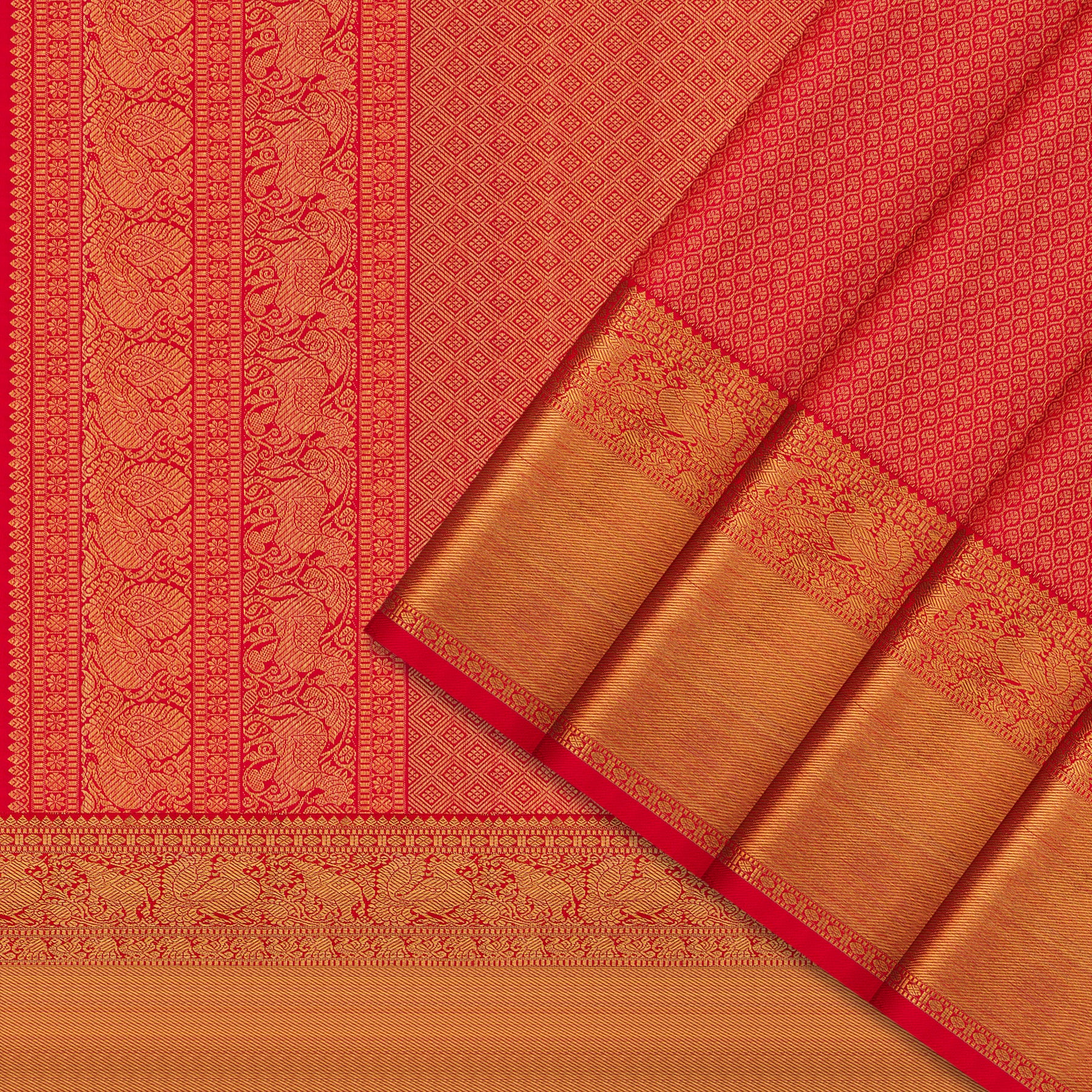 Kanakavalli Kanjivaram Silk Sari 24-110-HS001-03318 - Cover View