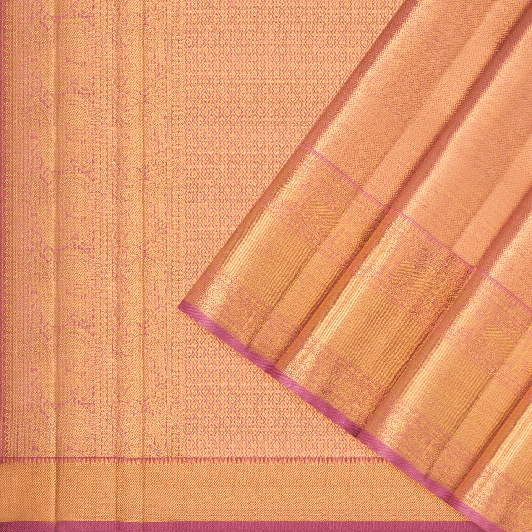 Kanakavalli Kanjivaram Silk Sari 24-110-HS001-03322 - Cover View