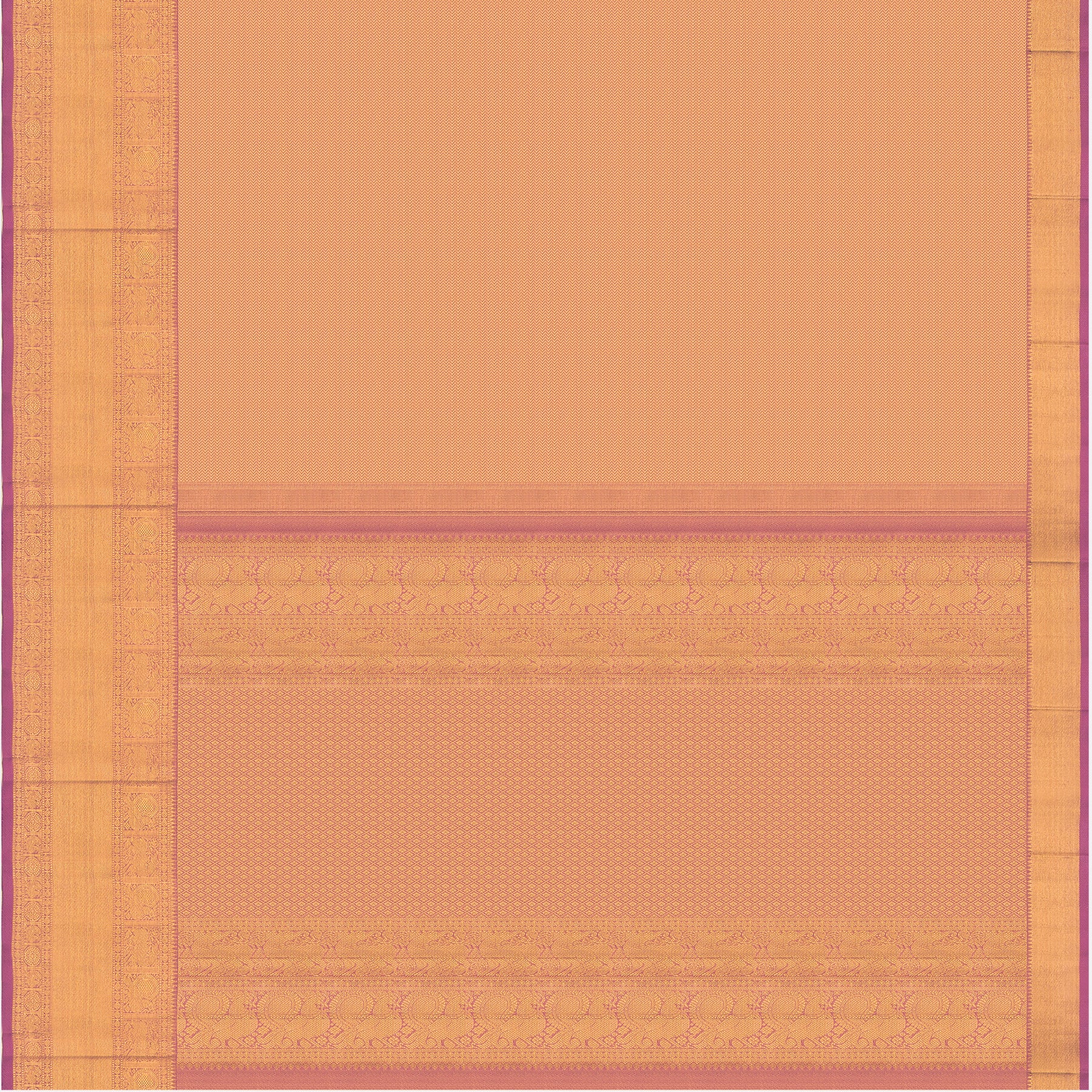 Kanakavalli Kanjivaram Silk Sari 24-110-HS001-03322 - Full View