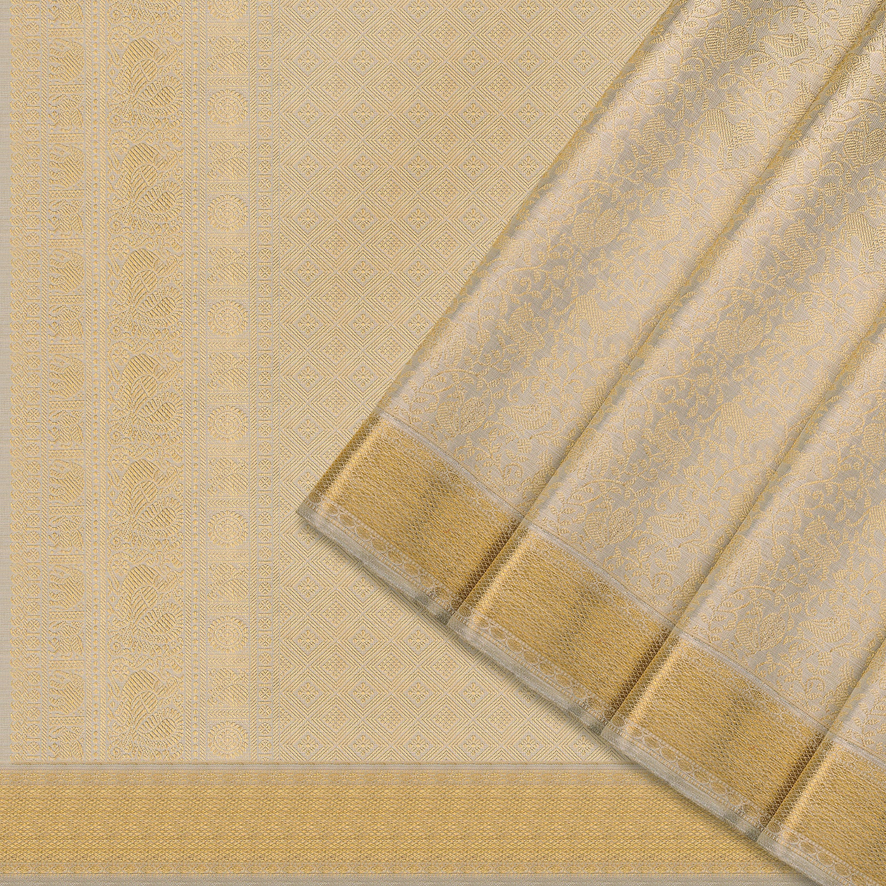 Kanakavalli Kanjivaram Silk Sari 24-110-HS001-03326 - Cover View