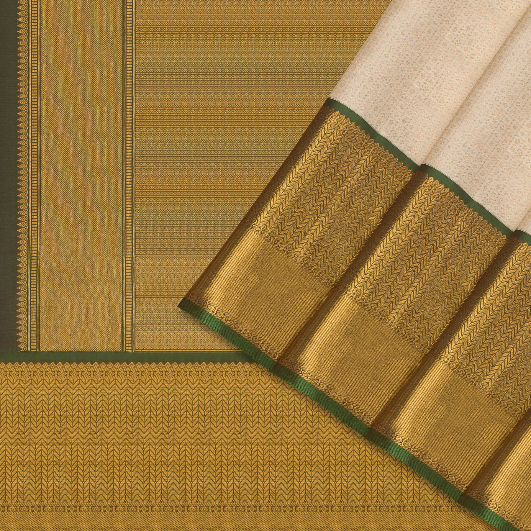 Kanakavalli Kanjivaram Silk Sari 24-110-HS001-03327 - Cover View