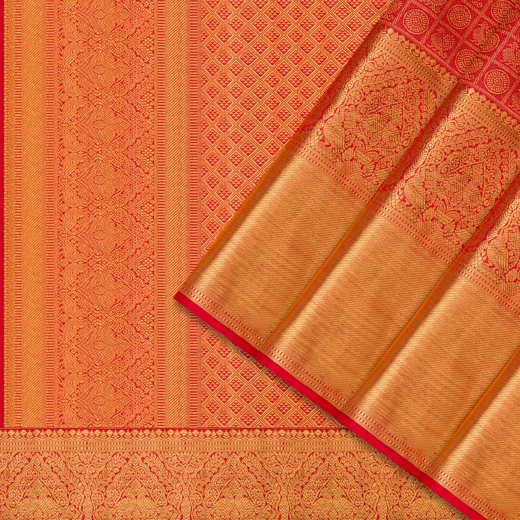 Kanakavalli Kanjivaram Silk Sari 24-110-HS001-03334 - Cover View