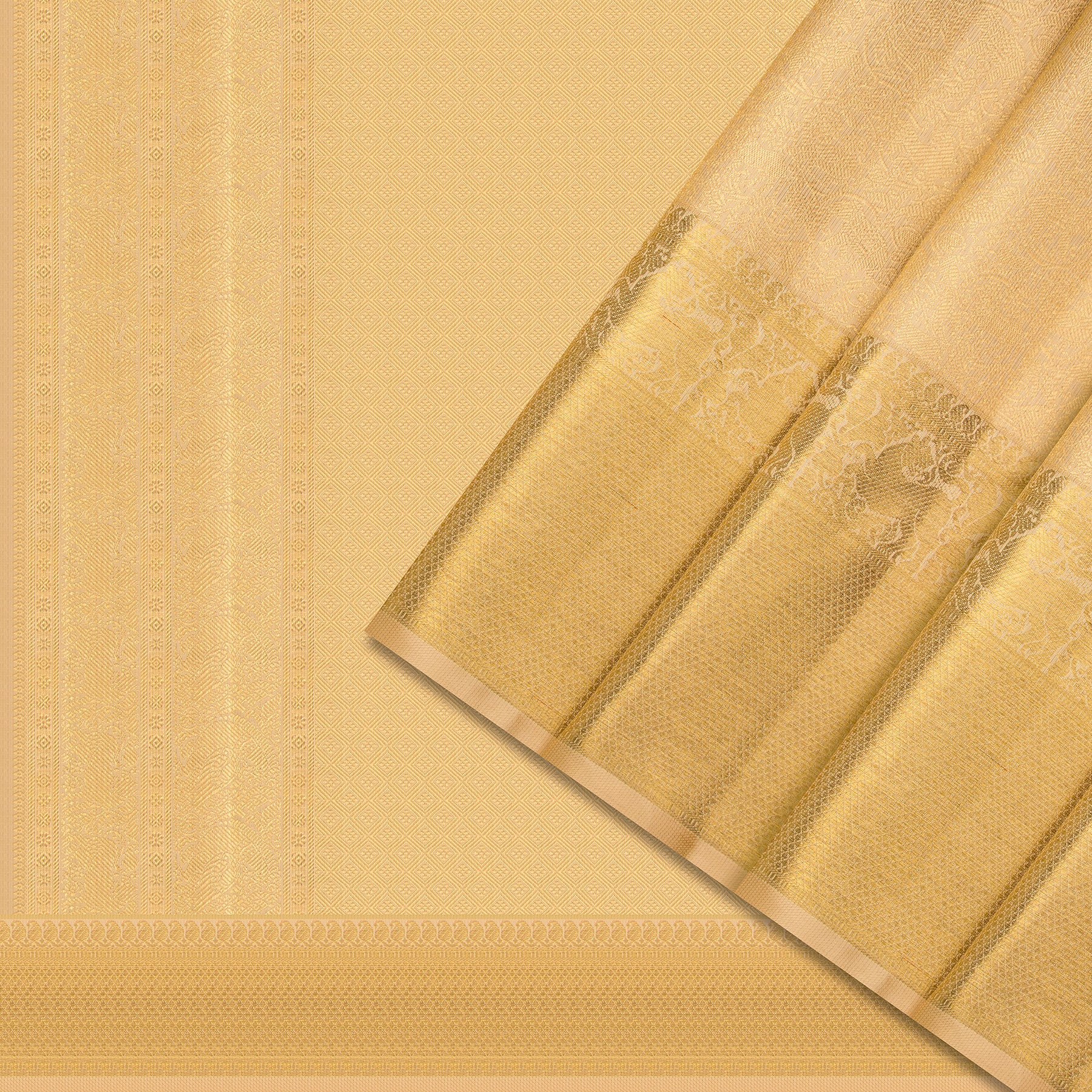 Kanakavalli Kanjivaram Silk Sari 24-110-HS001-03341 - Cover View