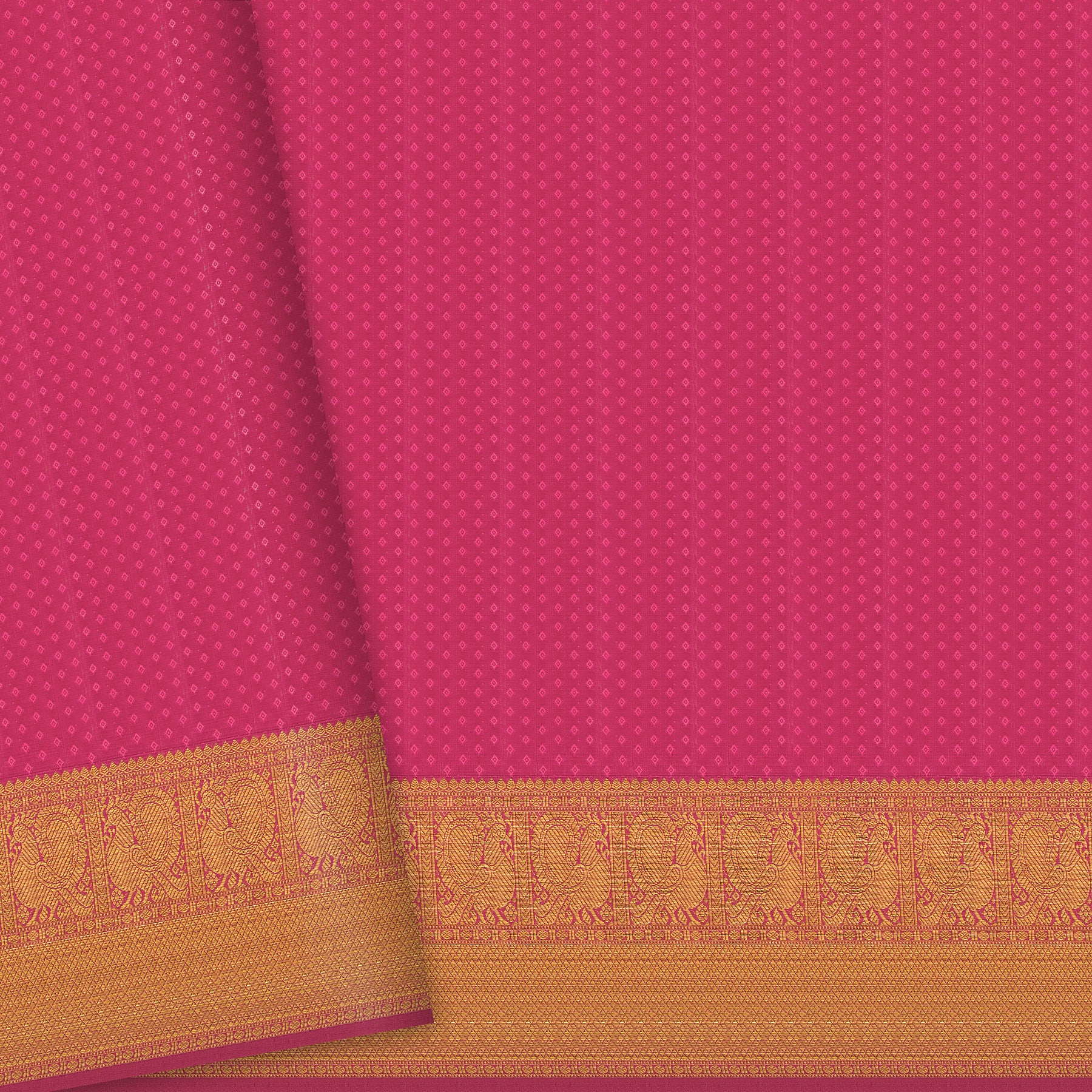 Kanakavalli Kanjivaram Silk Sari 24-110-HS001-03346 - Blouse View