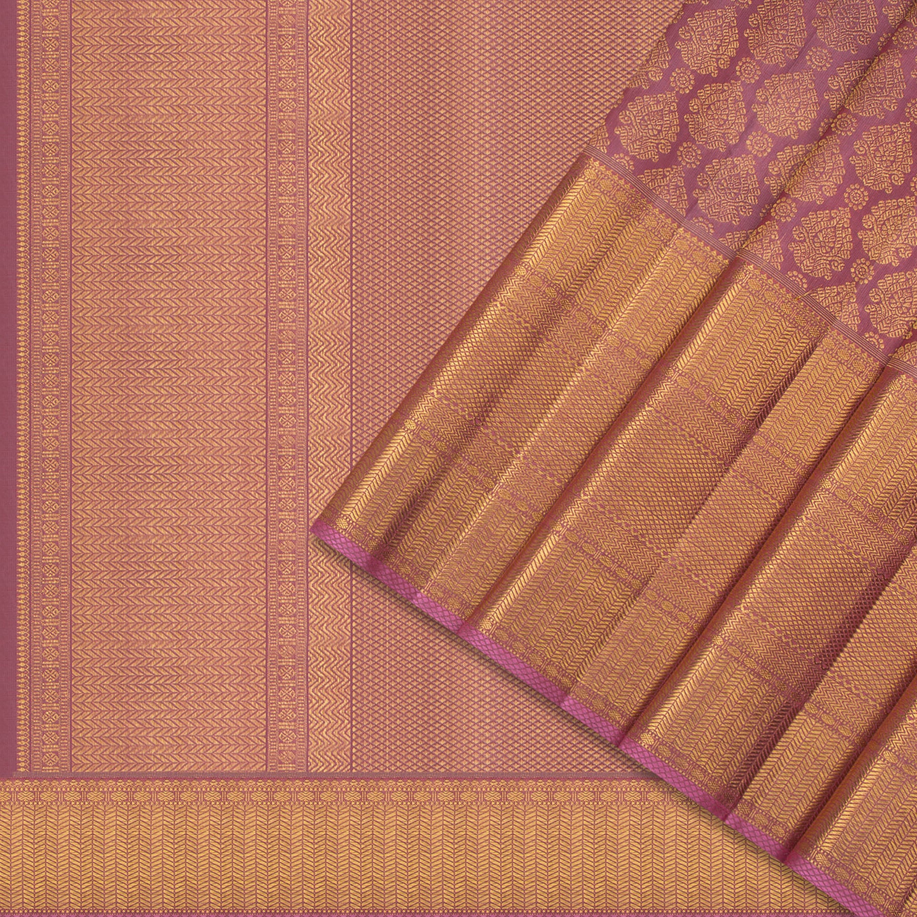 Kanakavalli Kanjivaram Silk Sari 24-110-HS001-03352 - Cover View