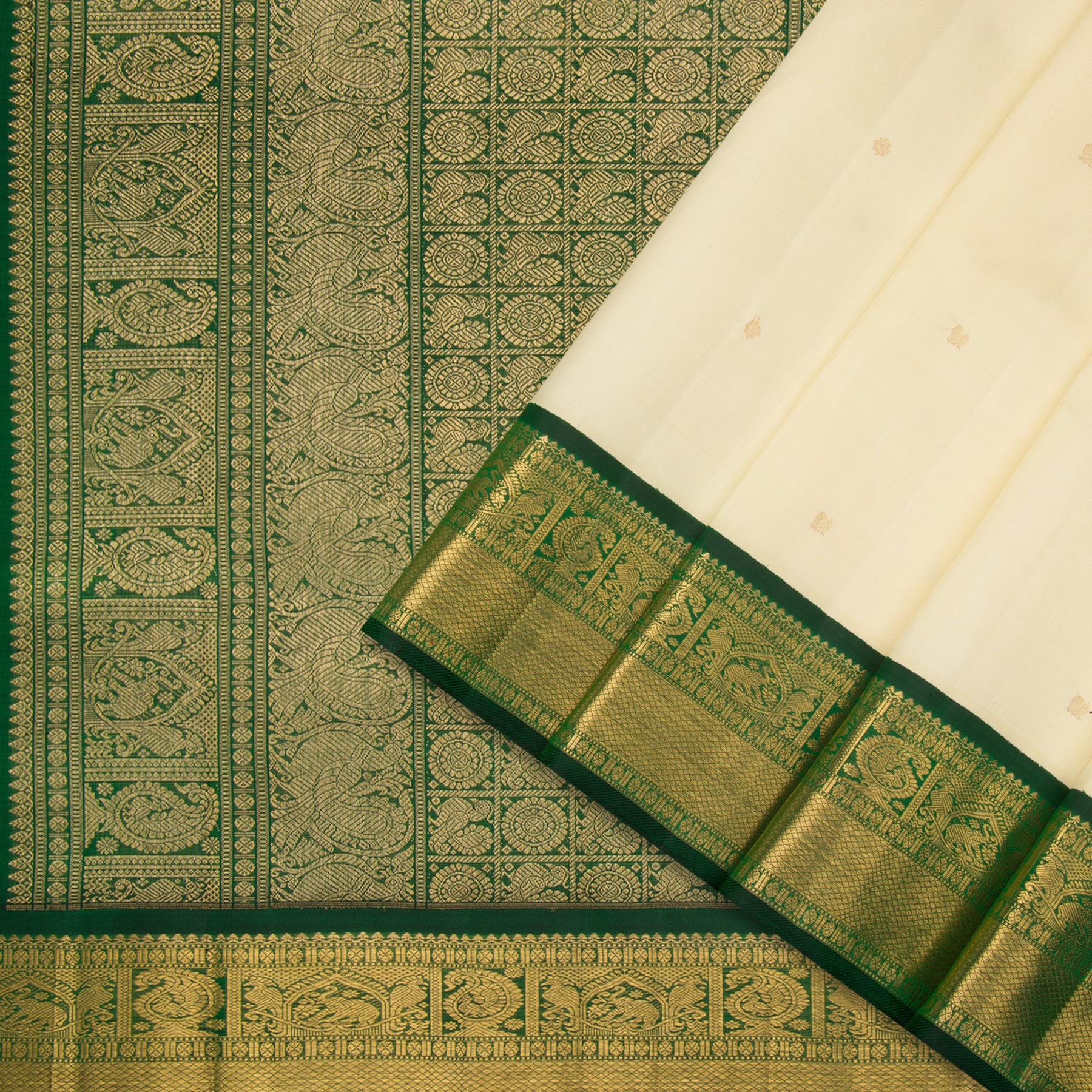 Kanakavalli Kanjivaram Silk Sari 24-110-HS001-03386 - Cover View