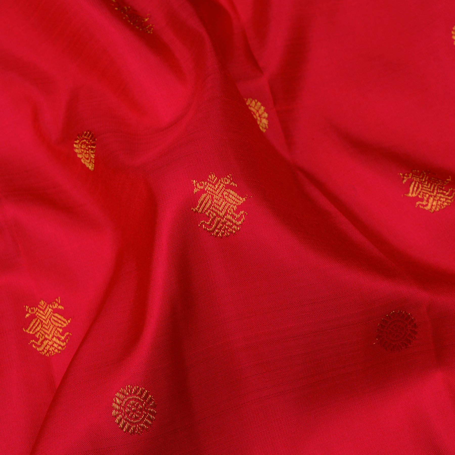 Kanakavalli Kanjivaram Silk Sari 24-110-HS001-03393 - Fabric View