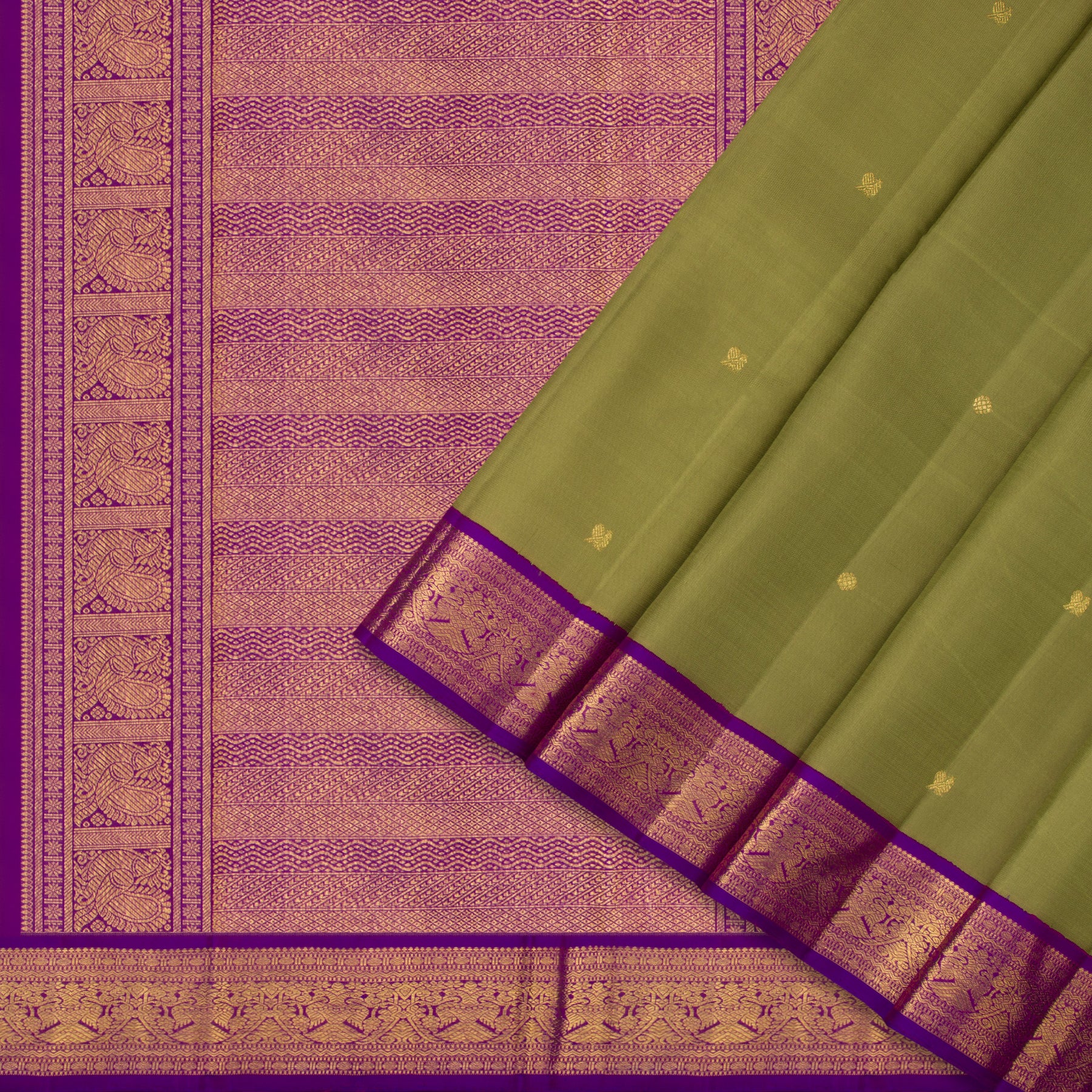 Kanakavalli Kanjivaram Silk Sari 24-110-HS001-03394 - Cover View