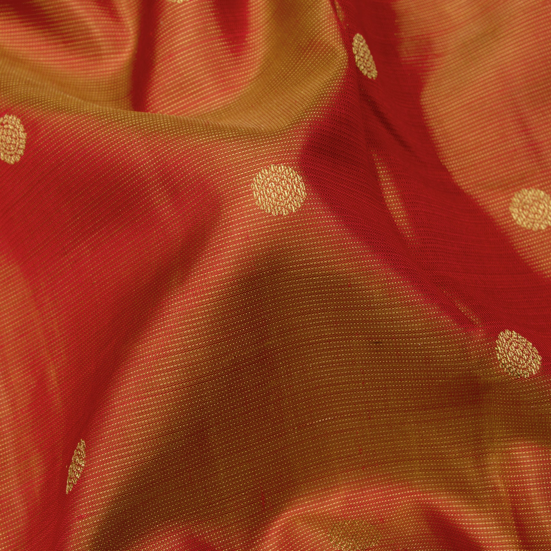 Kanakavalli Kanjivaram Silk Sari 24-110-HS001-03398 - Fabric View