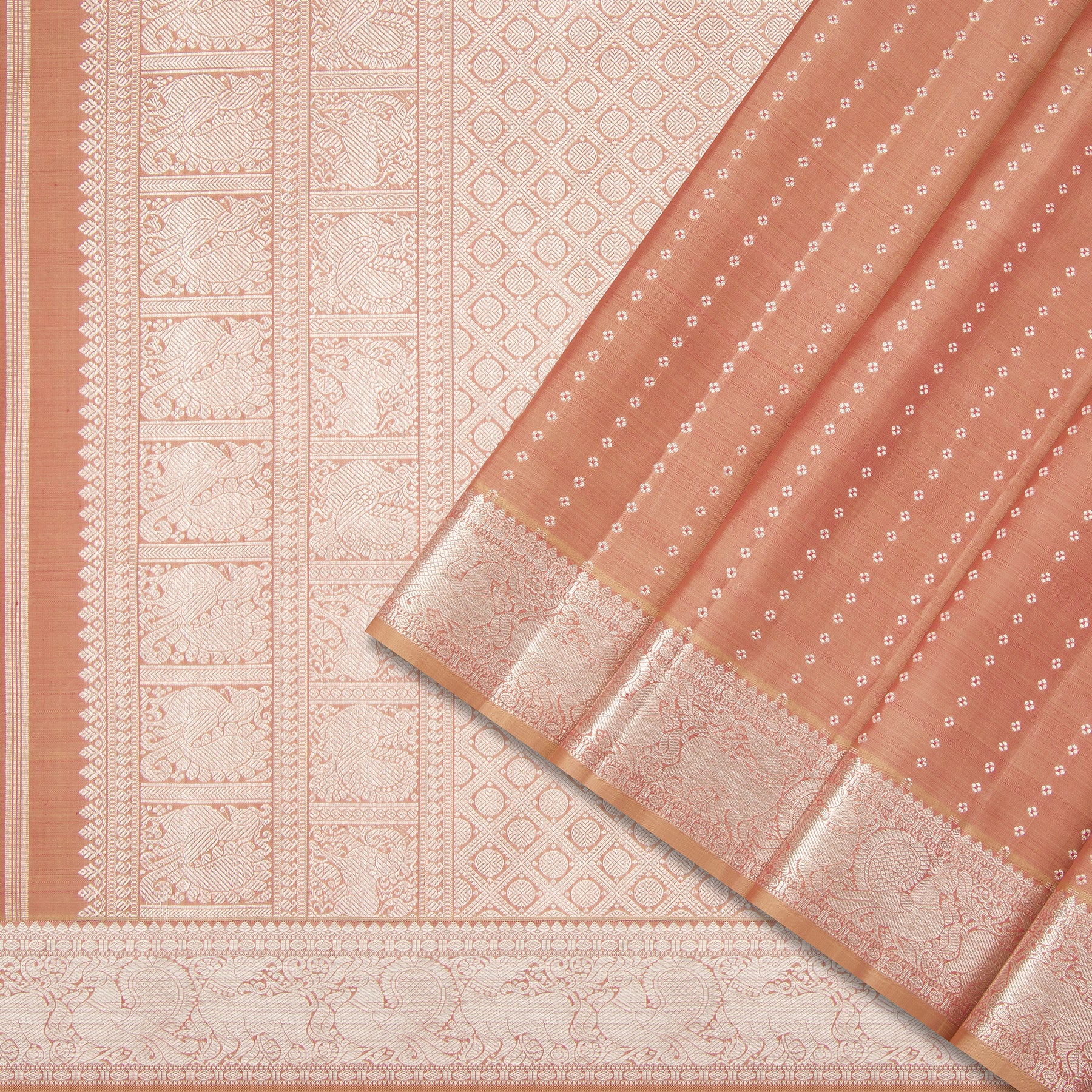 Kanakavalli Kanjivaram Silk Sari 24-110-HS001-03417 - Cover View