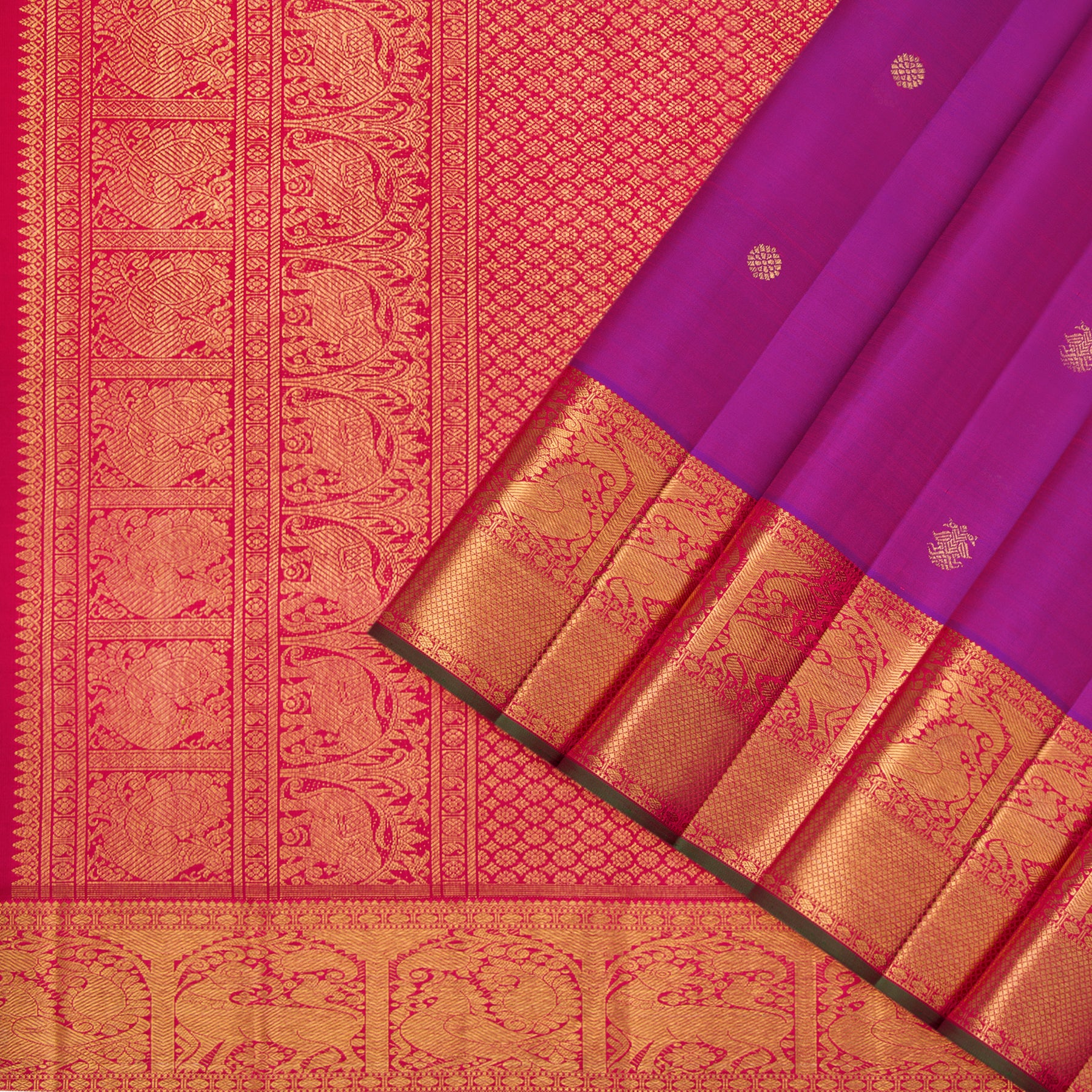 Kanakavalli Kanjivaram Silk Sari 24-110-HS001-03433 - Cover View