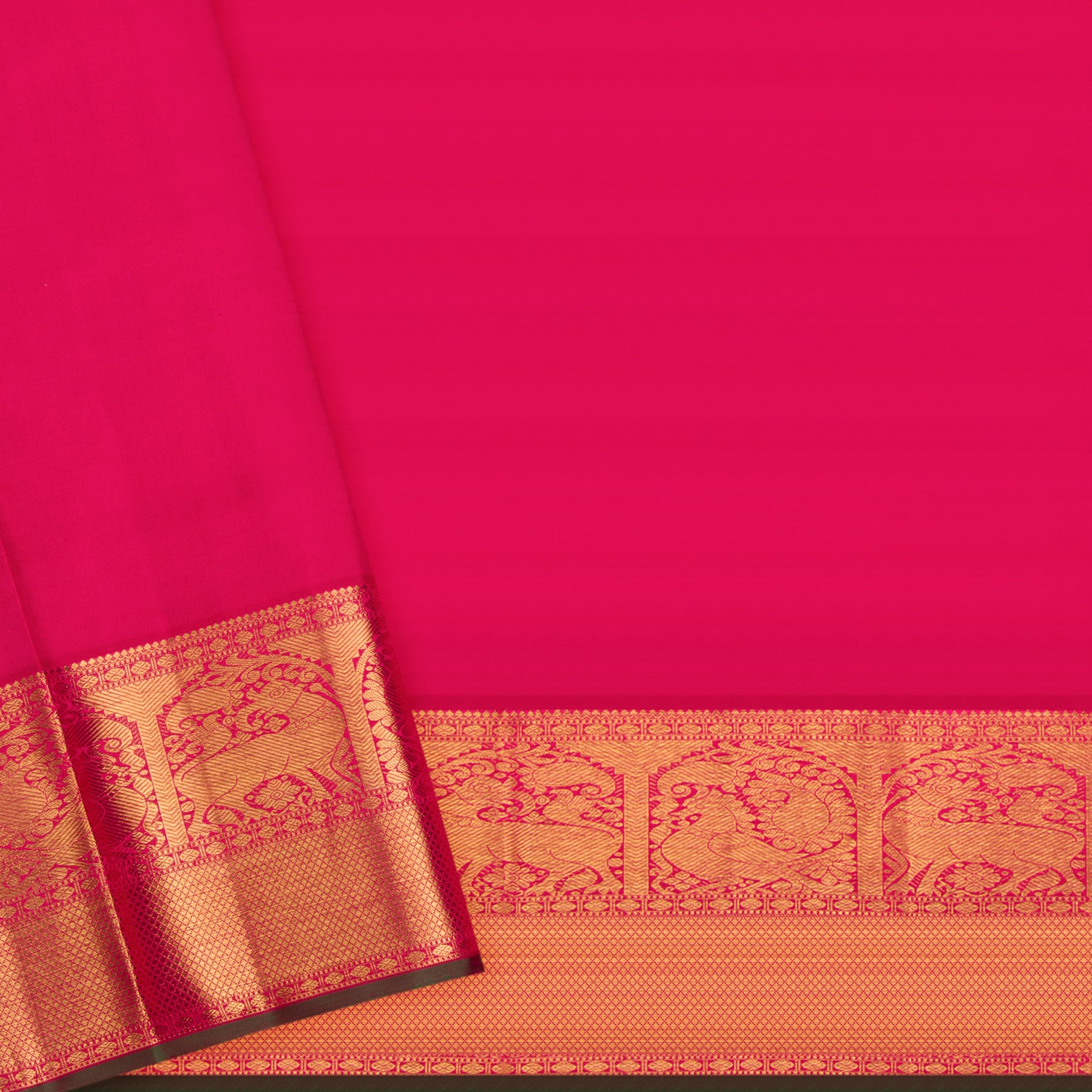 Kanakavalli Kanjivaram Silk Sari 24-110-HS001-03433 - Blouse View