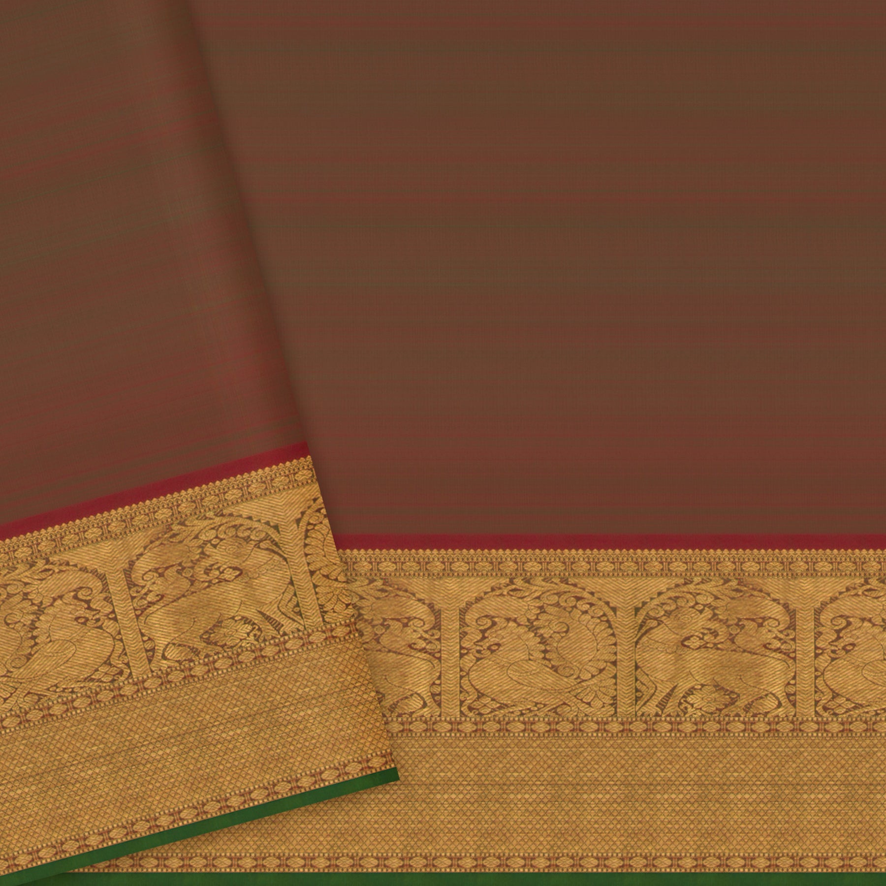 Kanakavalli Kanjivaram Silk Sari 24-110-HS001-03434 - Blouse View