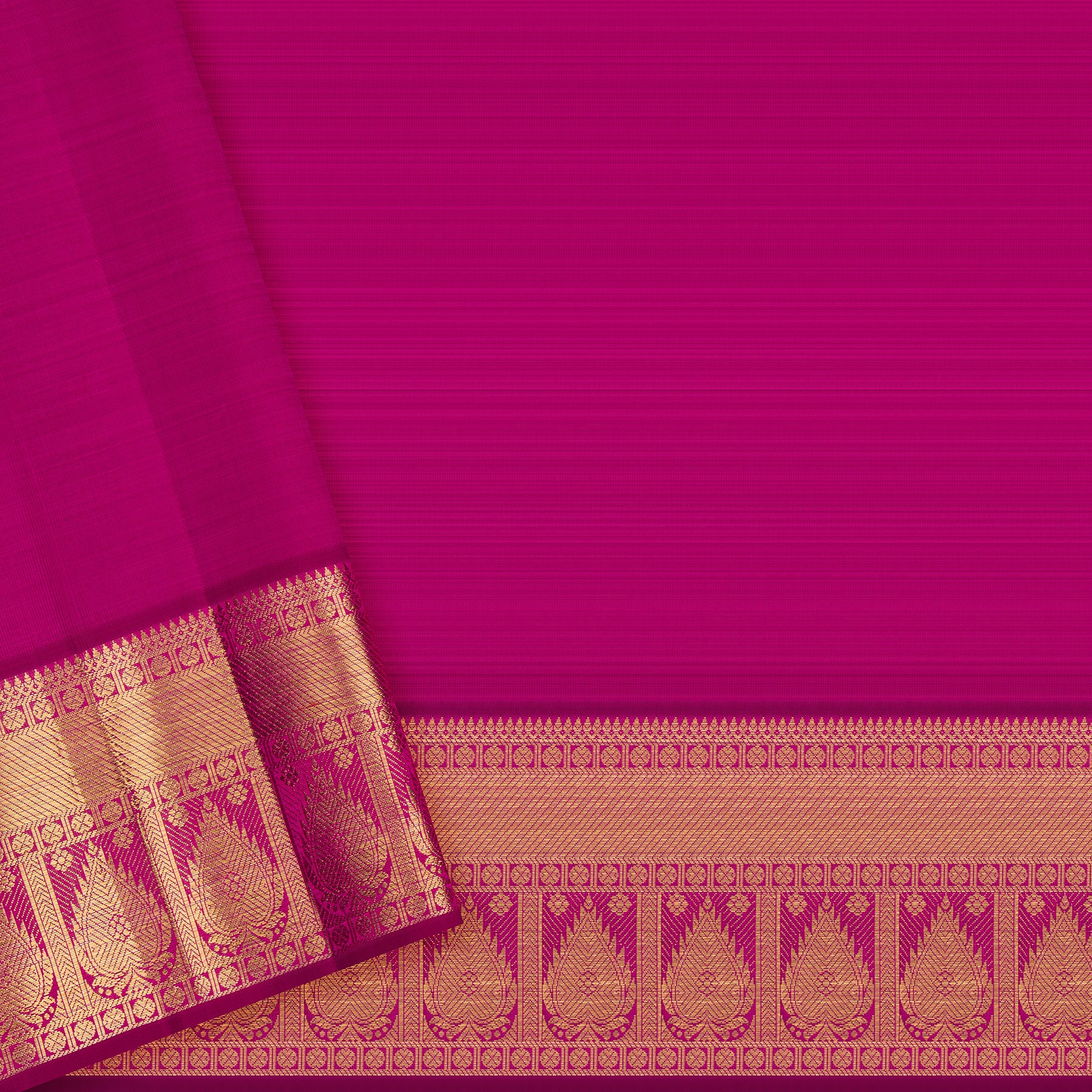 Kanakavalli Kanjivaram Silk Sari 24-110-HS001-03435 - Blouse View