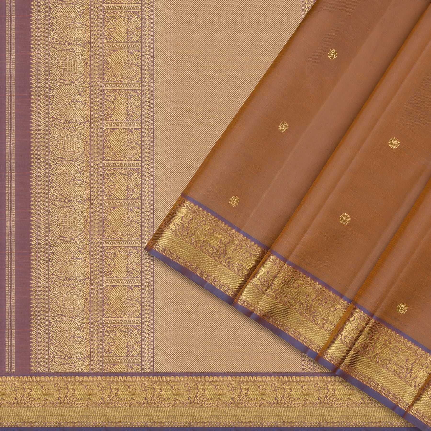 Kanakavalli Kanjivaram Silk Sari 24-110-HS001-03438 - Cover View