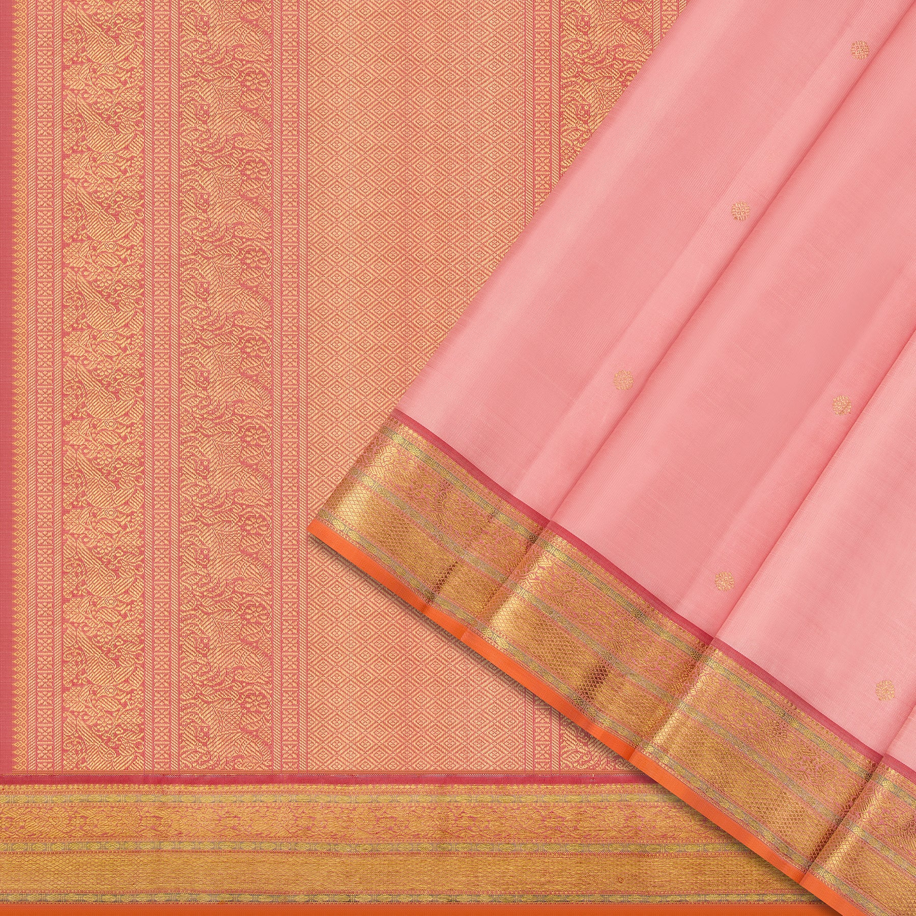 Kanakavalli Kanjivaram Silk Sari 24-110-HS001-03440 - Cover View