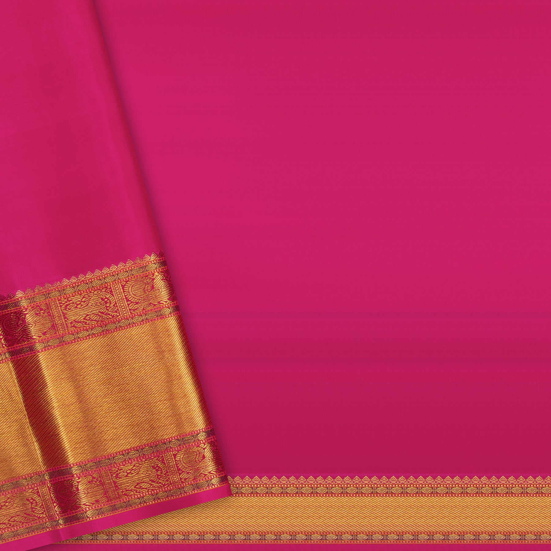 Kanakavalli Kanjivaram Silk Sari 24-110-HS001-03463 - Blouse View