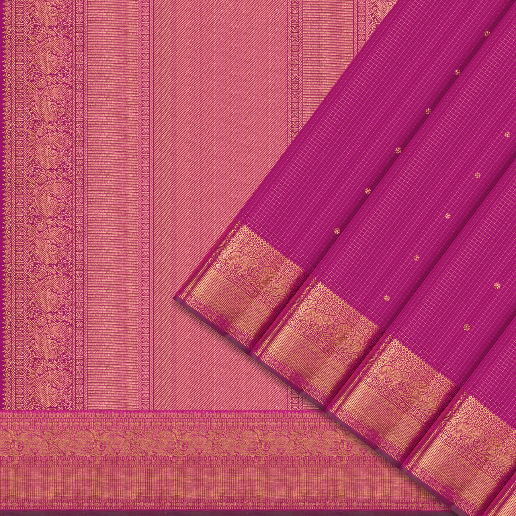 Kanakavalli Kanjivaram Silk Sari 24-110-HS001-03469 - Cover View