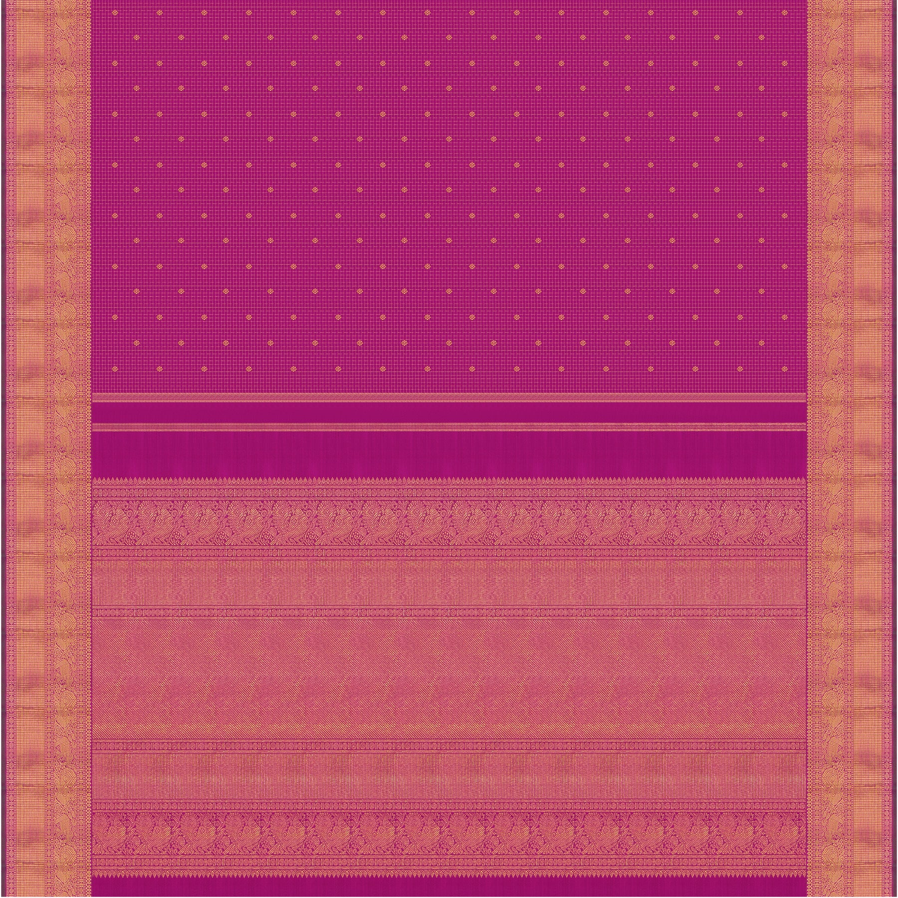 Kanakavalli Kanjivaram Silk Sari 24-110-HS001-03469 - Full View