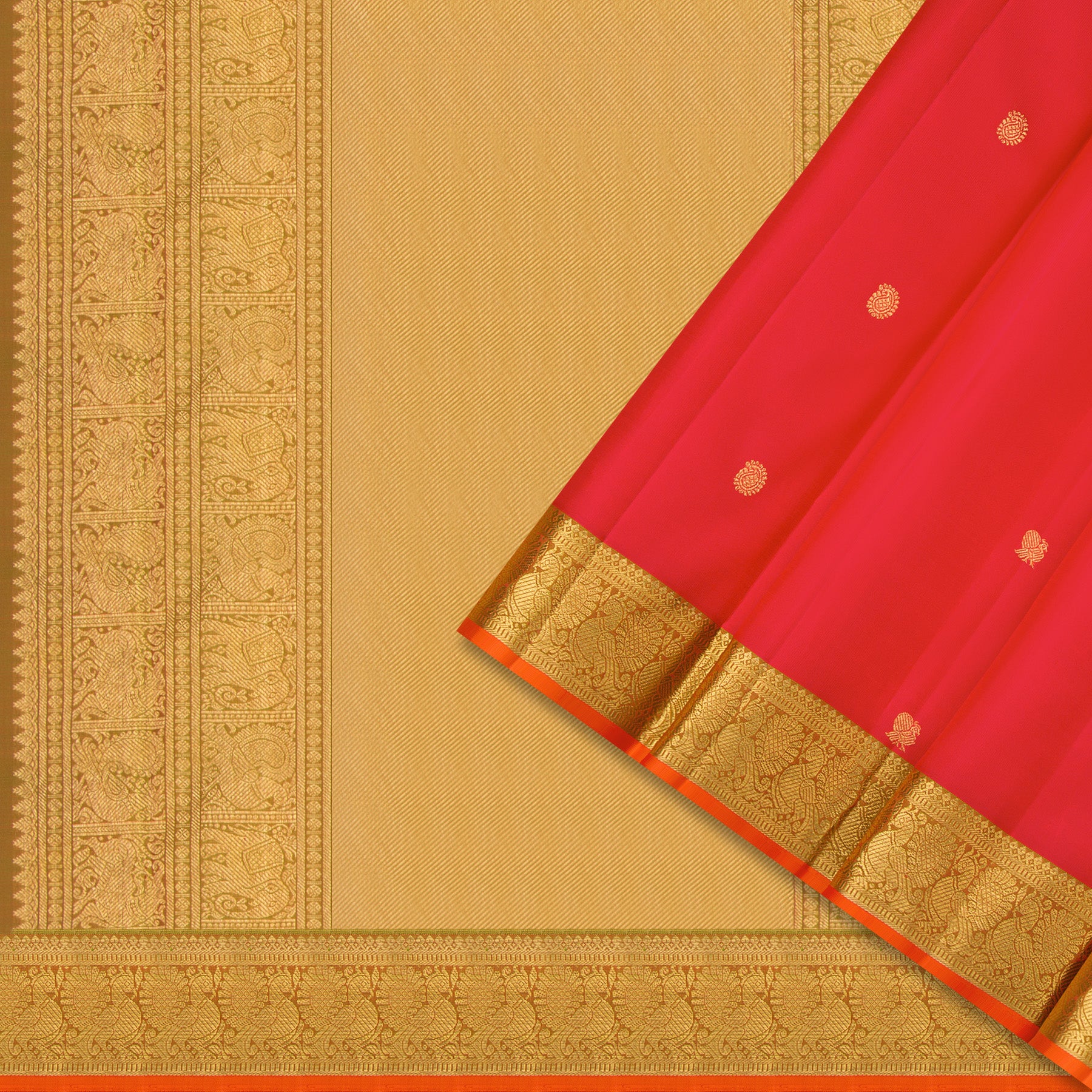 Kanakavalli Kanjivaram Silk Sari 24-110-HS001-03470 - Cover View