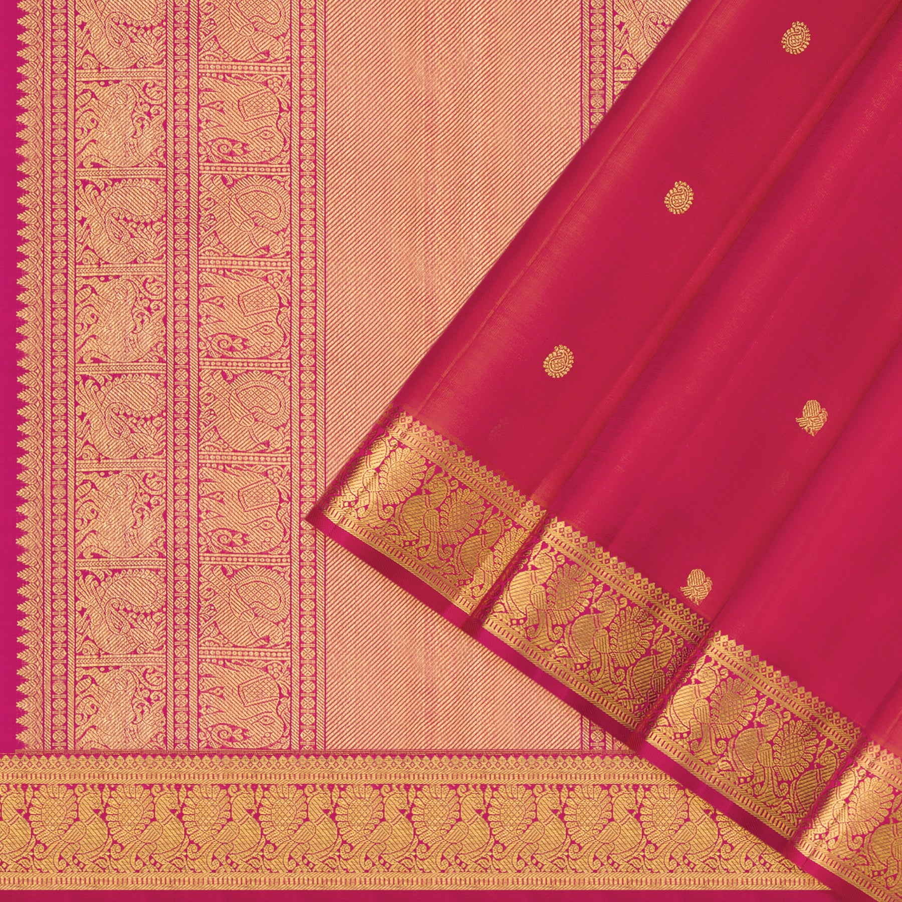 Kanakavalli Kanjivaram Silk Sari 24-110-HS001-03471 - Cover View