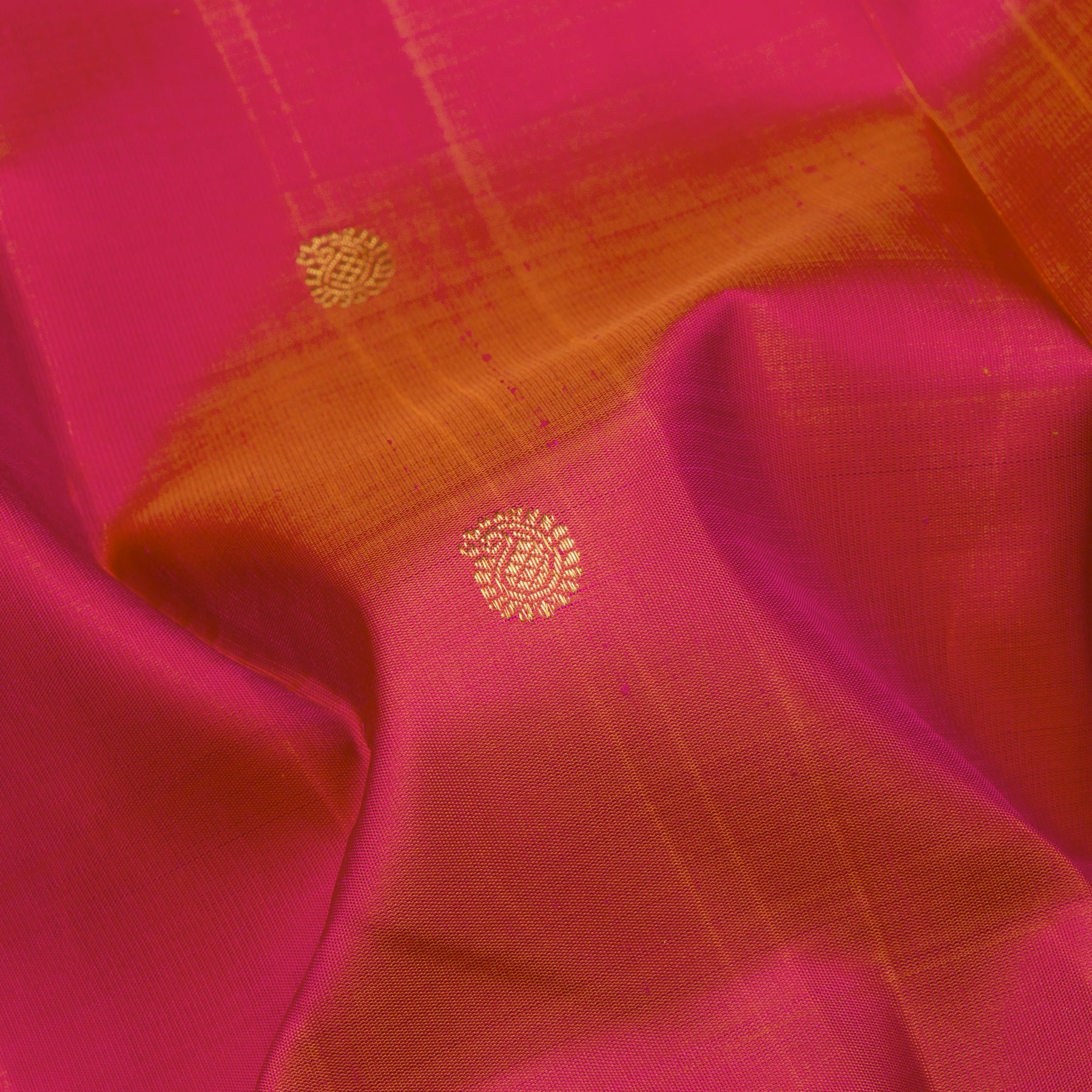 Kanakavalli Kanjivaram Silk Sari 24-110-HS001-03471  Fabric View