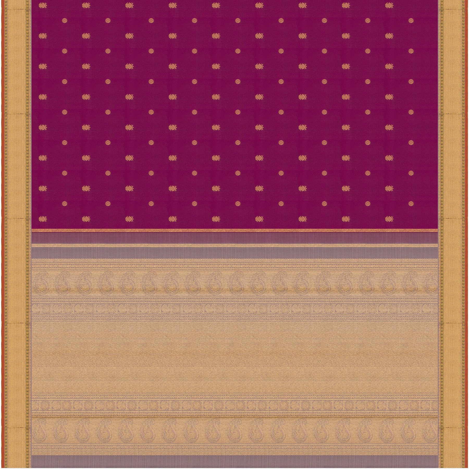 Kanakavalli Kanjivaram Silk Sari 24-110-HS001-03475 - Full View