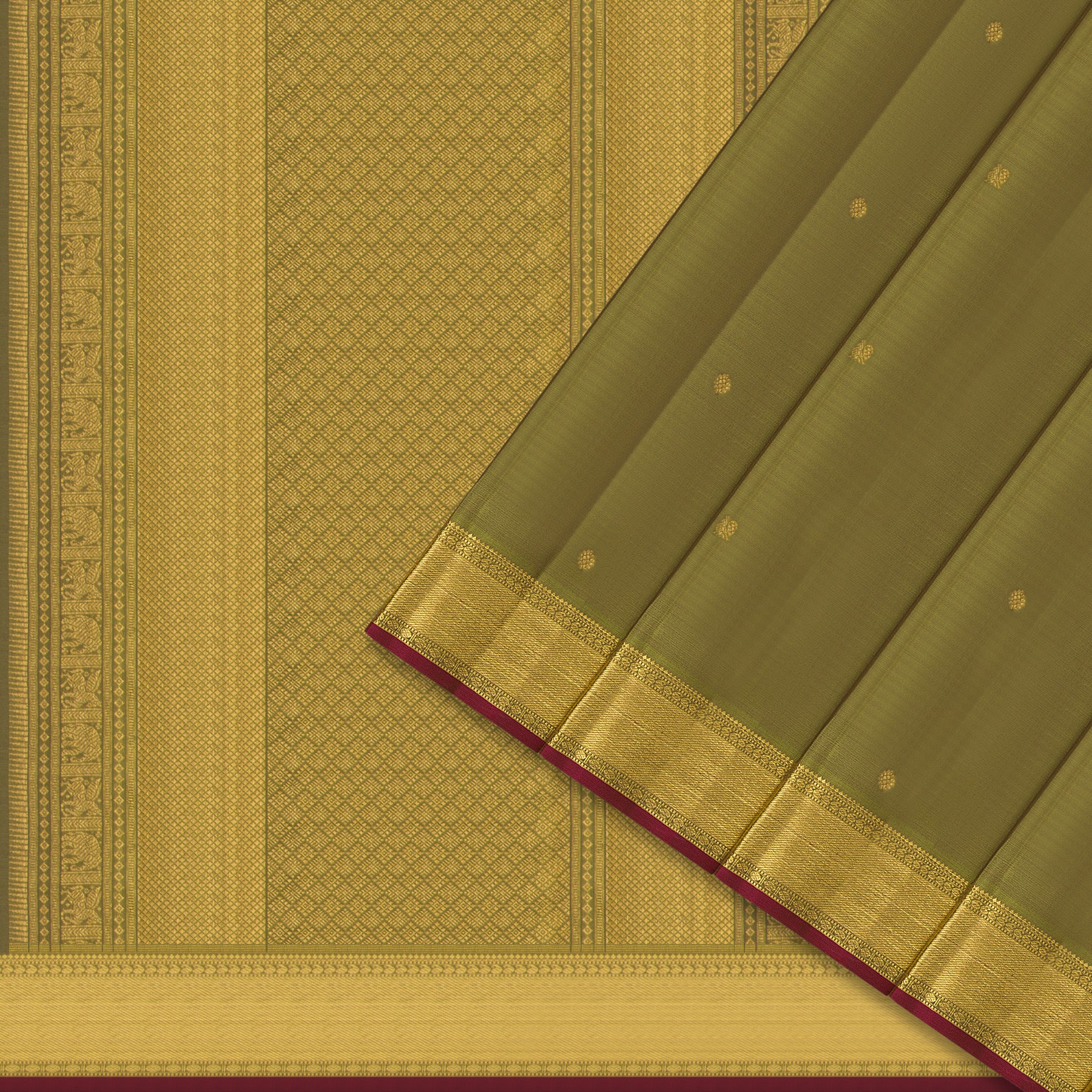 Kanakavalli Kanjivaram Silk Sari 24-110-HS001-03479 - Cover View