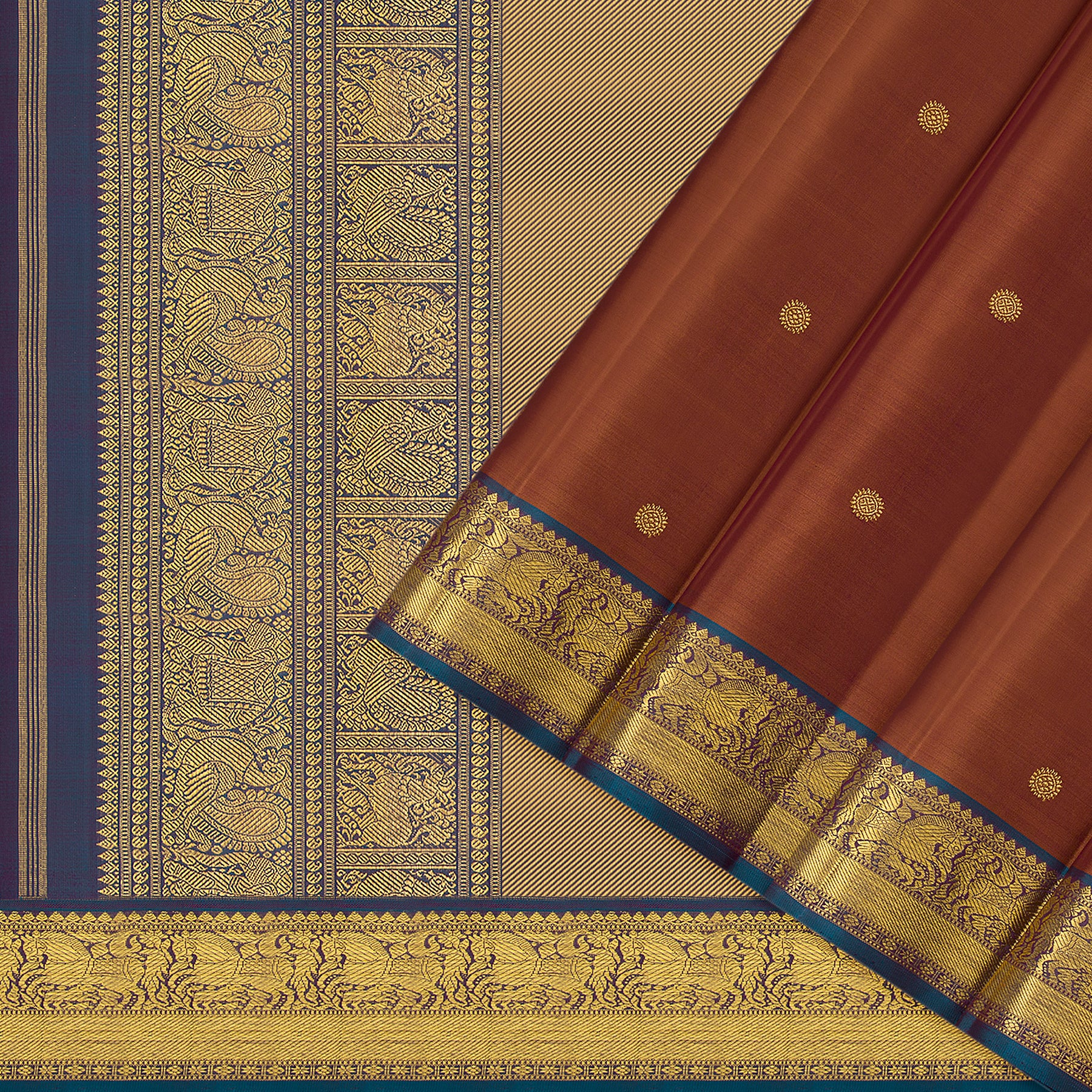 Kanakavalli Kanjivaram Silk Sari 24-110-HS001-03782 - Cover View