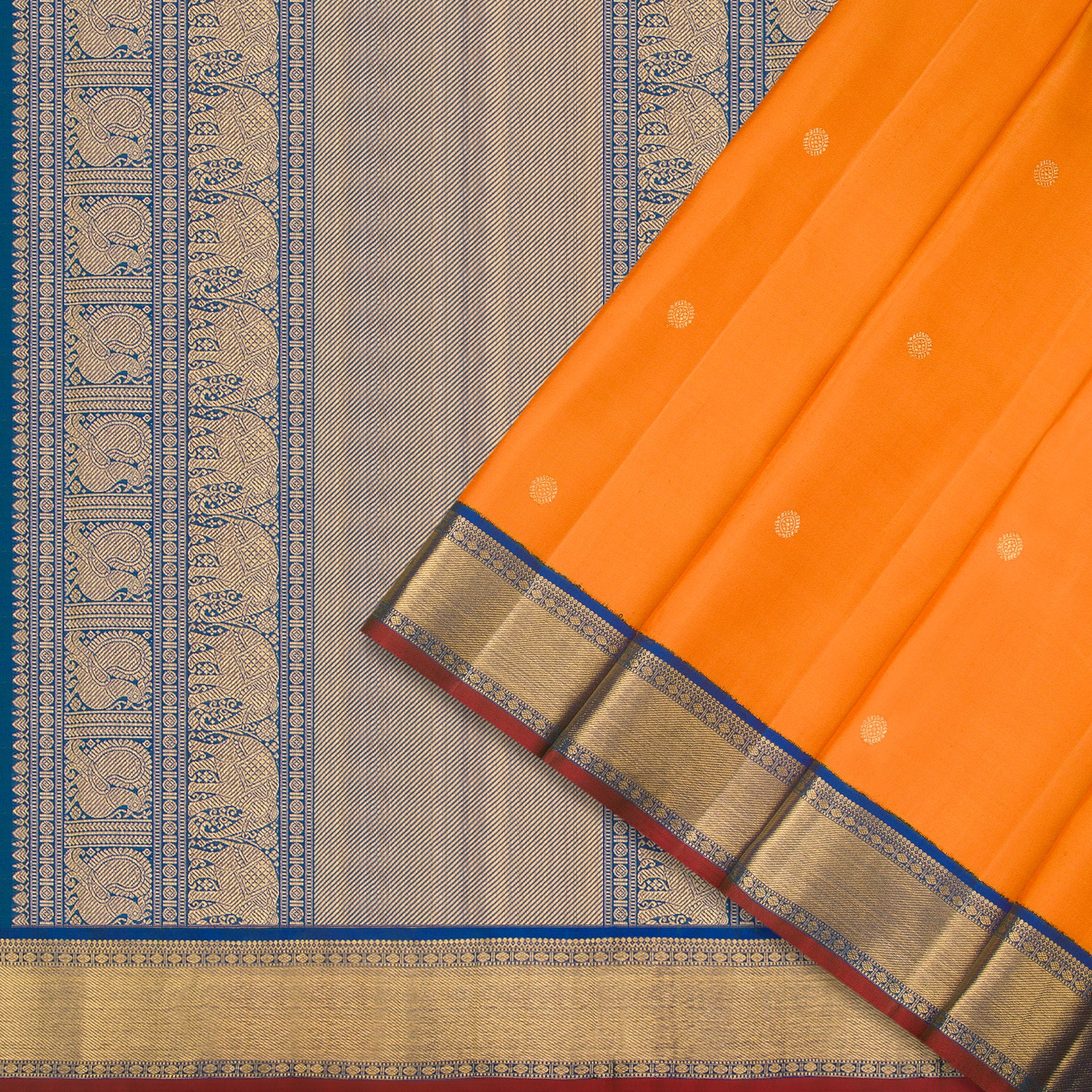 Kanakavalli Kanjivaram Silk Sari 24-110-HS001-03783 - Cover View