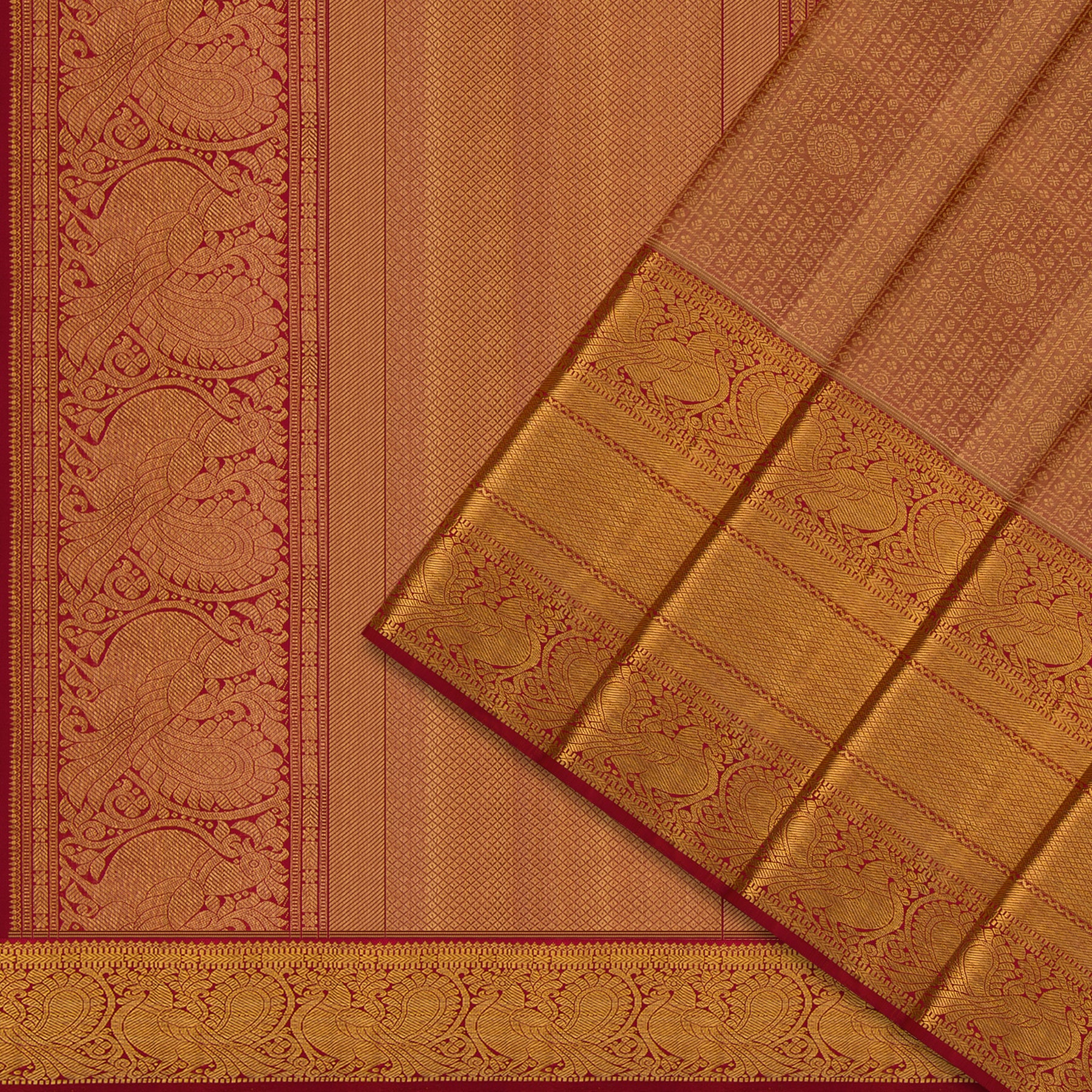 Kanakavalli Kanjivaram Silk Sari 24-110-HS001-04199 - Cover View