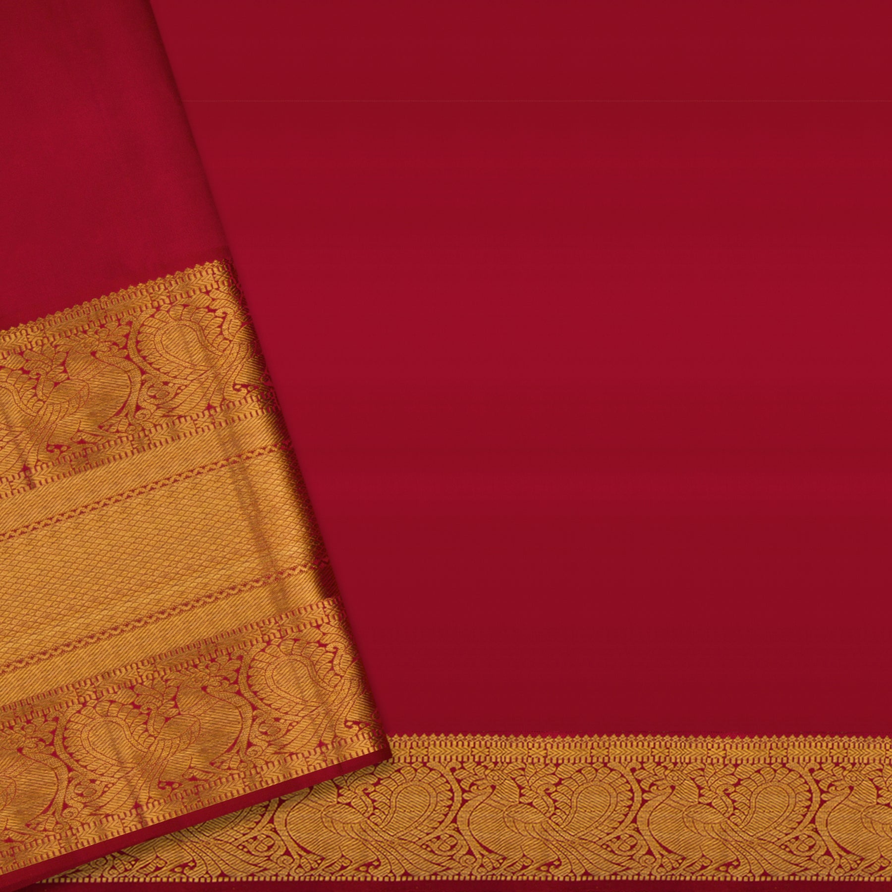 Kanakavalli Kanjivaram Silk Sari 24-110-HS001-04199 - Blouse View