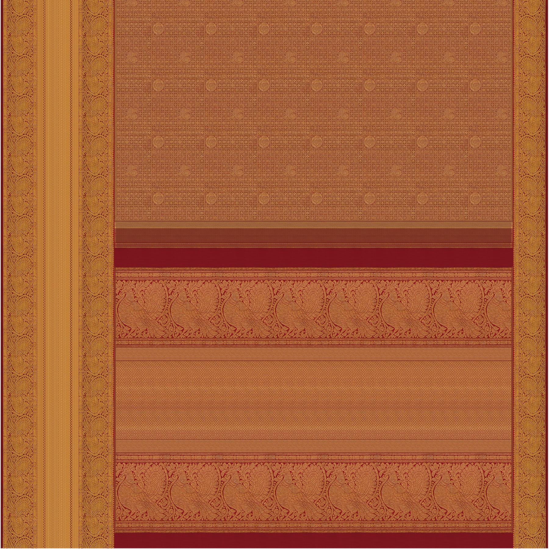 Kanakavalli Kanjivaram Silk Sari 24-110-HS001-04199 - Full View