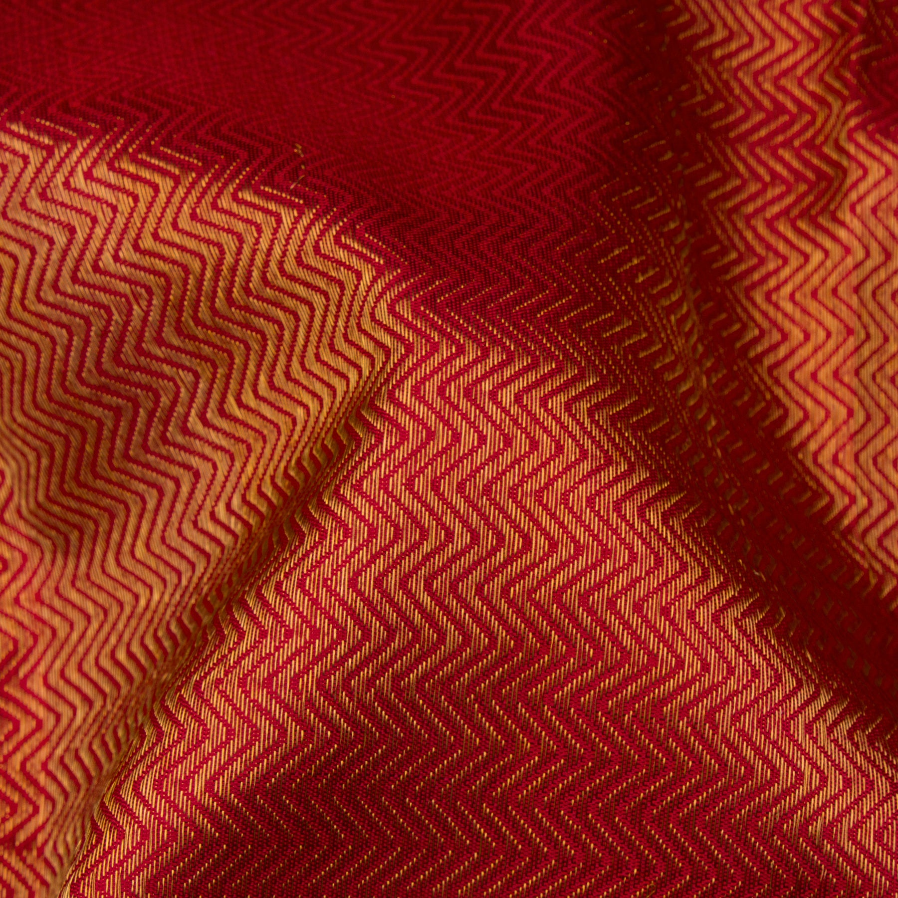 Kanakavalli Kanjivaram Silk Sari 24-110-HS001-05355 - Fabric View