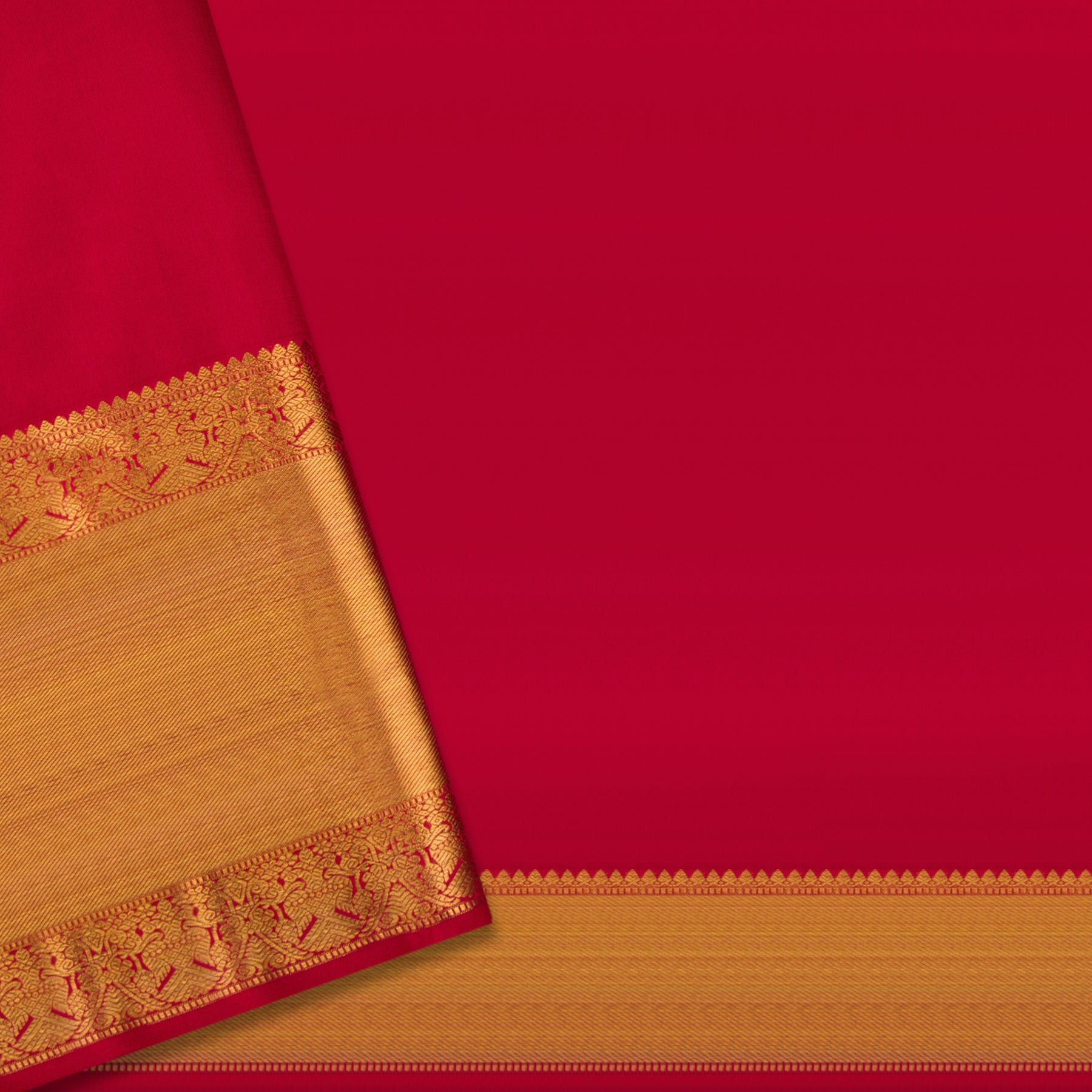 Kanakavalli Kanjivaram Silk Sari 24-110-HS001-05355 - Blouse View