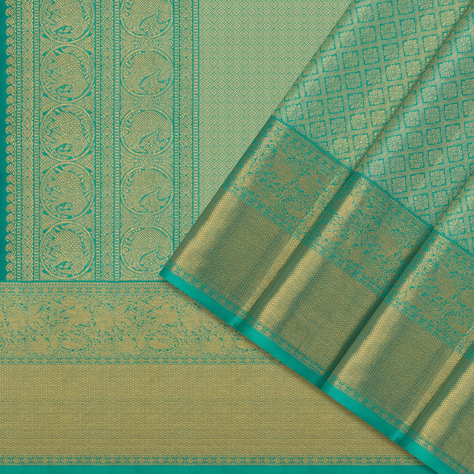 Kanakavalli Kanjivaram Silk Sari 24-110-HS001-05398 - Cover View