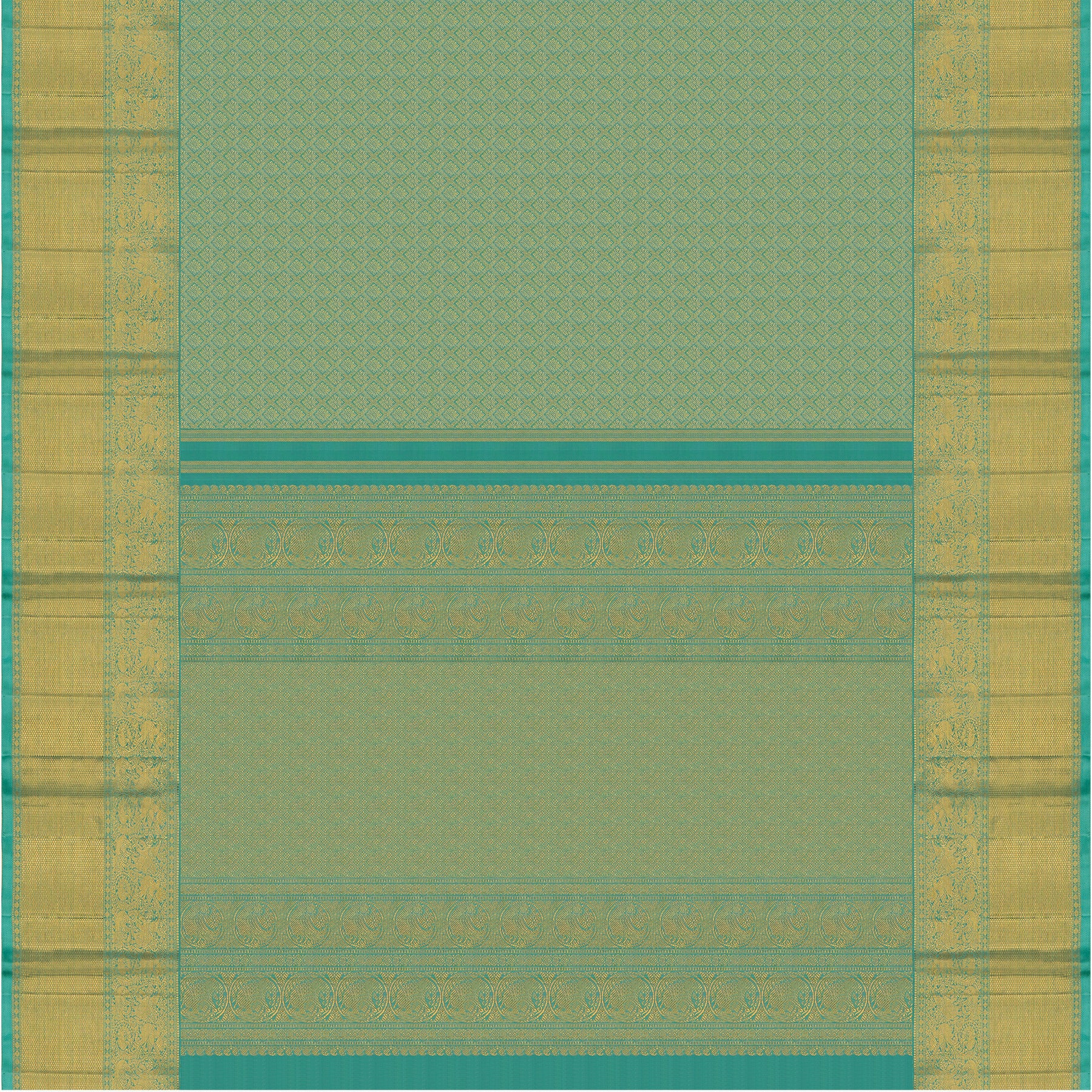 Kanakavalli Kanjivaram Silk Sari 24-110-HS001-05398 - Full View