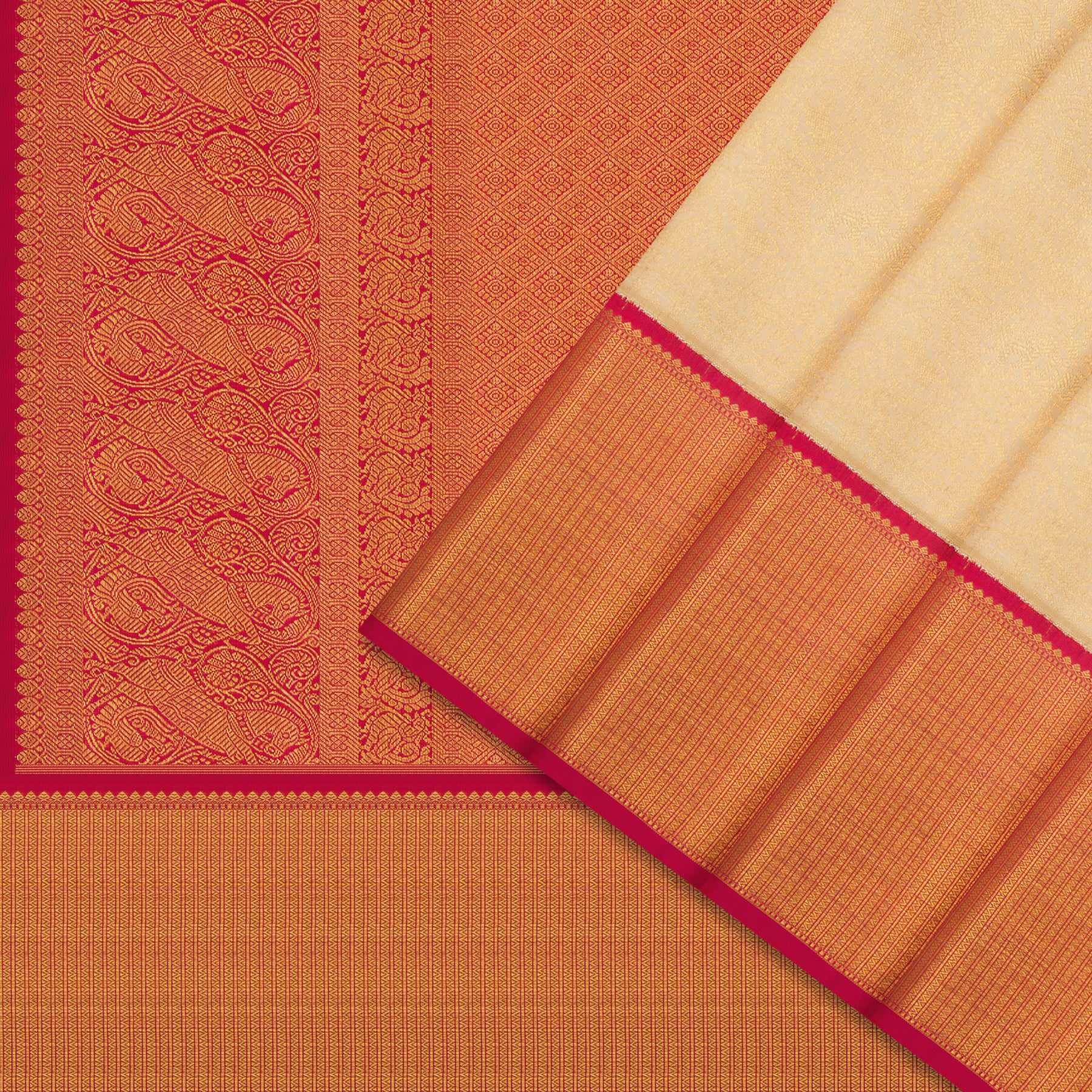 Kanakavalli Kanjivaram Silk Sari 24-110-HS001-05402 - Cover View