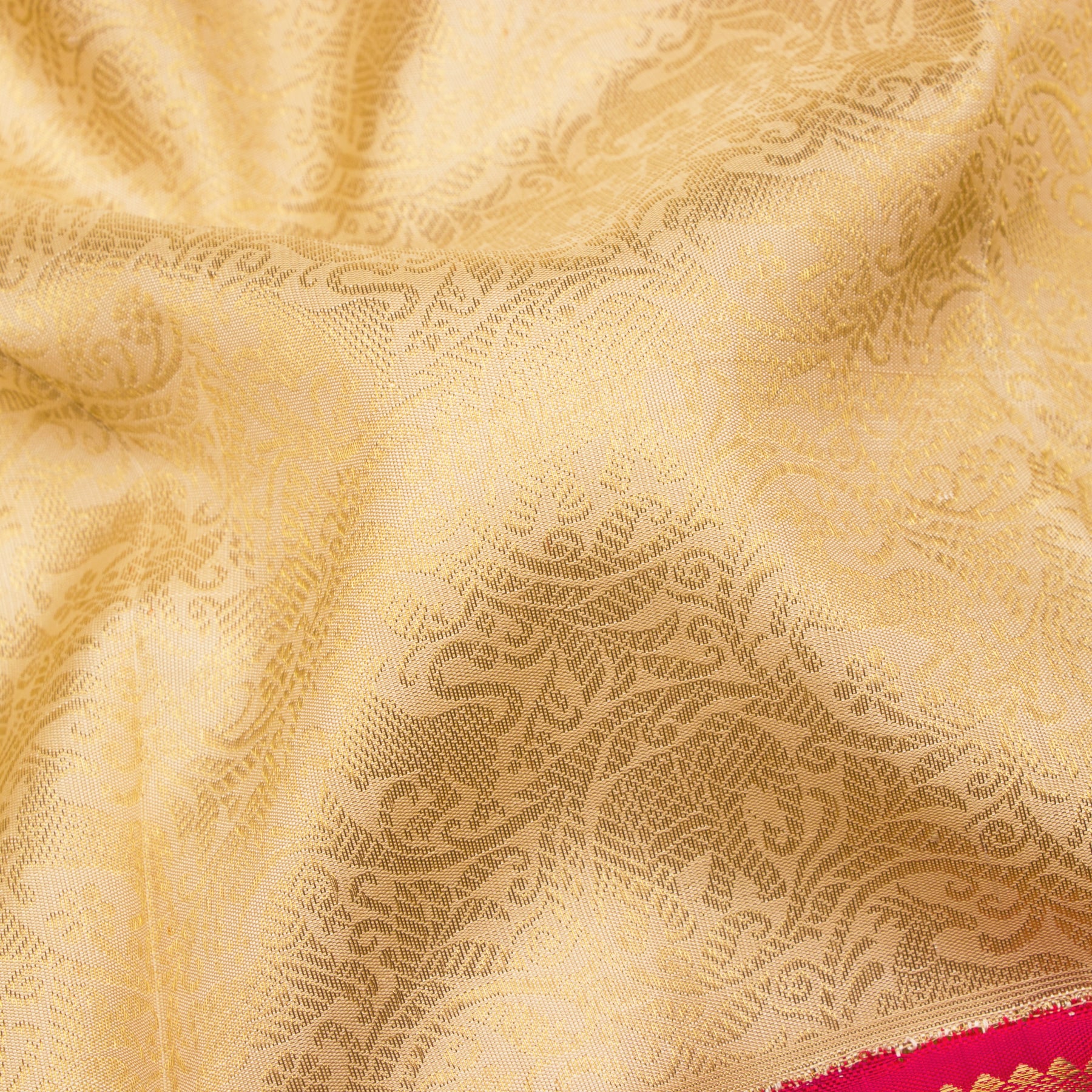 Kanakavalli Kanjivaram Silk Sari 24-110-HS001-05402 - Fabric View