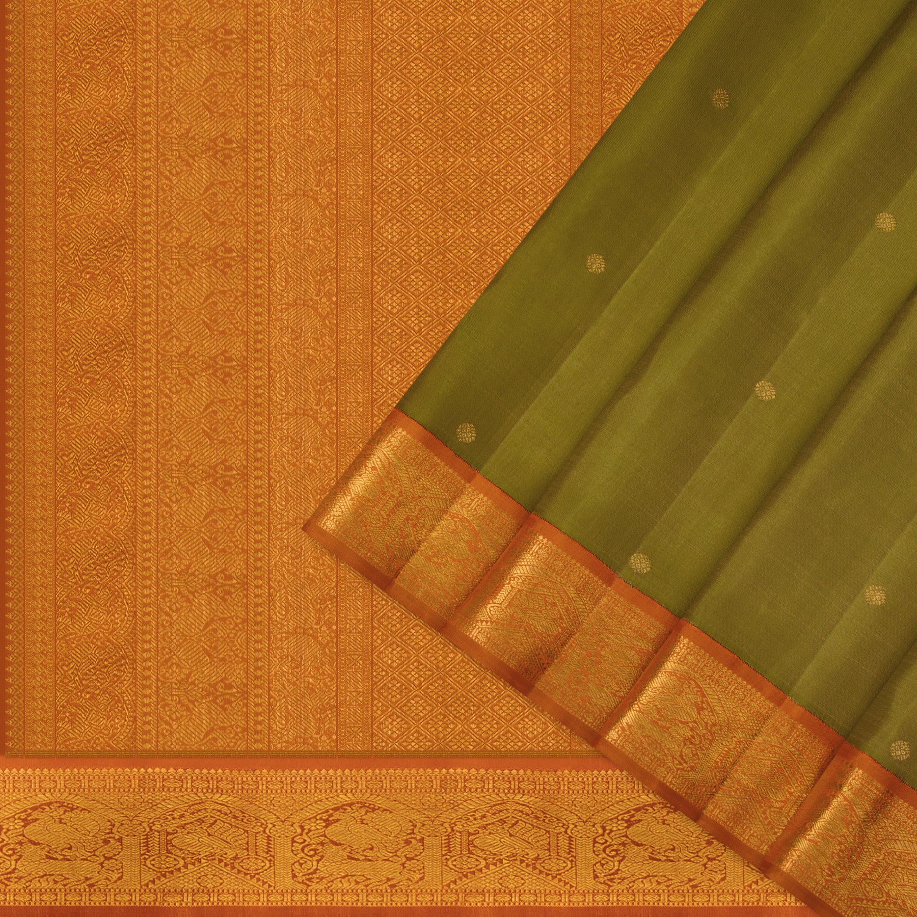 Kanakavalli Kanjivaram Silk Sari 24-110-HS001-05467 - Cover View