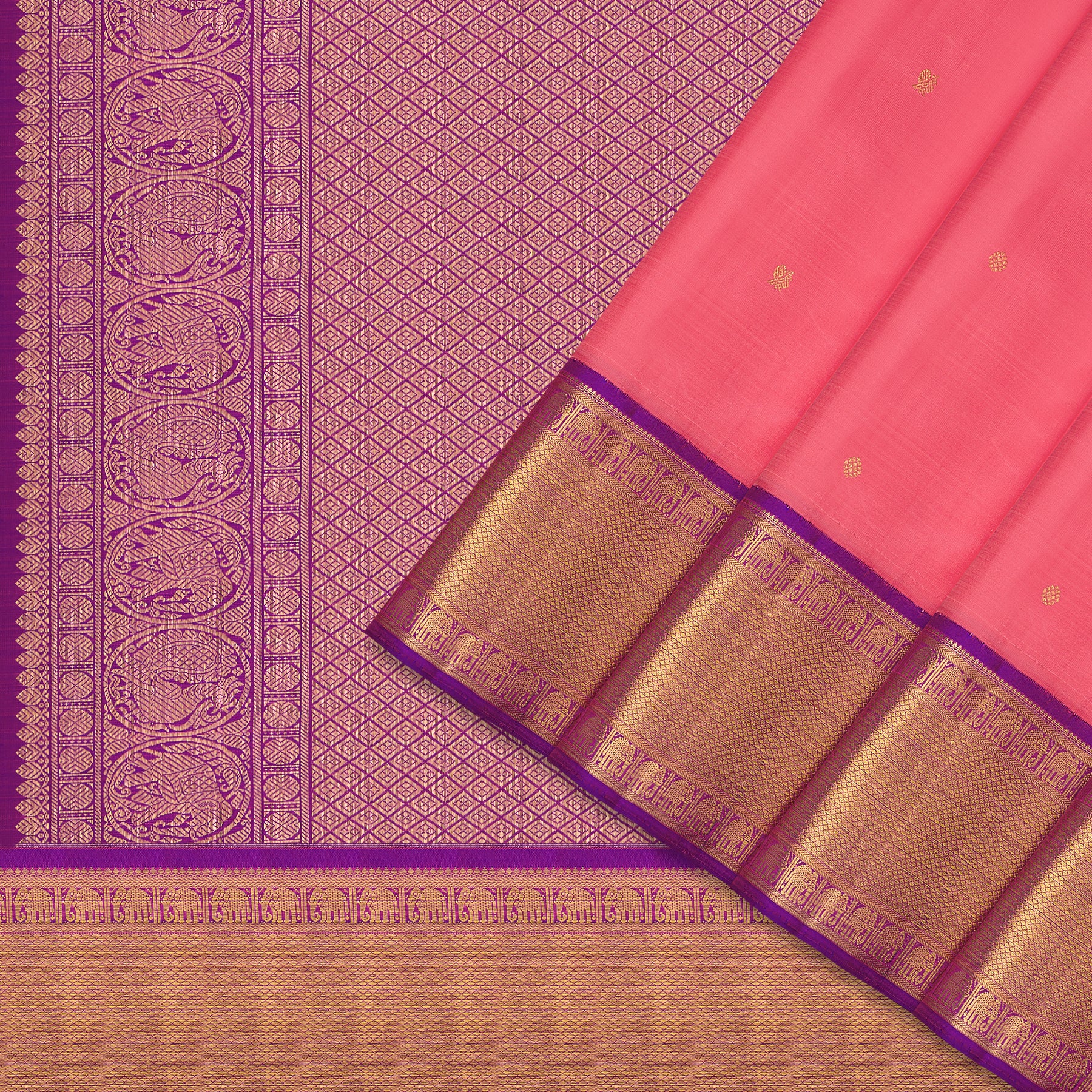 Kanakavalli Kanjivaram Silk Sari 24-110-HS001-05473 - Cover View