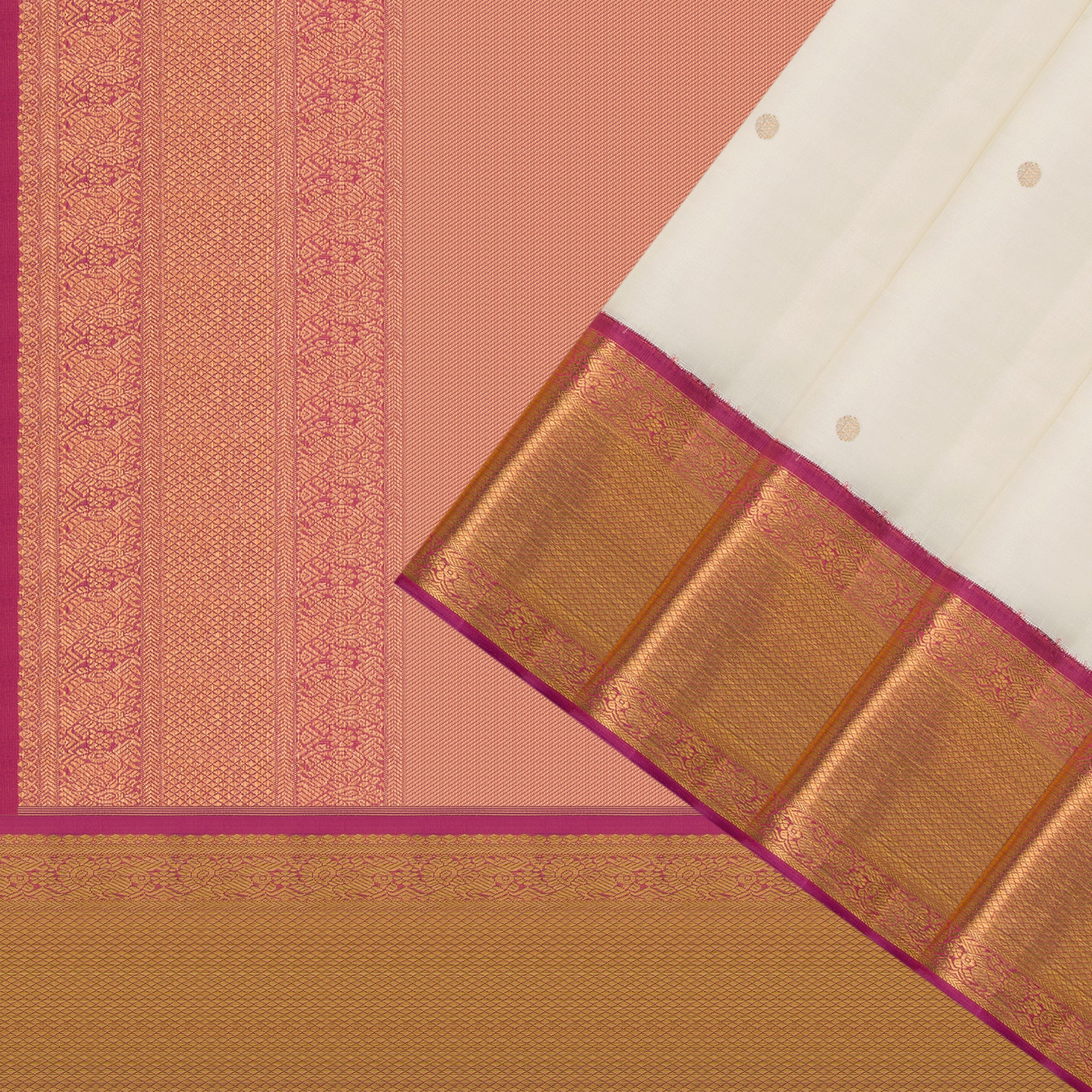 Kanakavalli Kanjivaram Silk Sari 24-110-HS001-05474 - Cover View