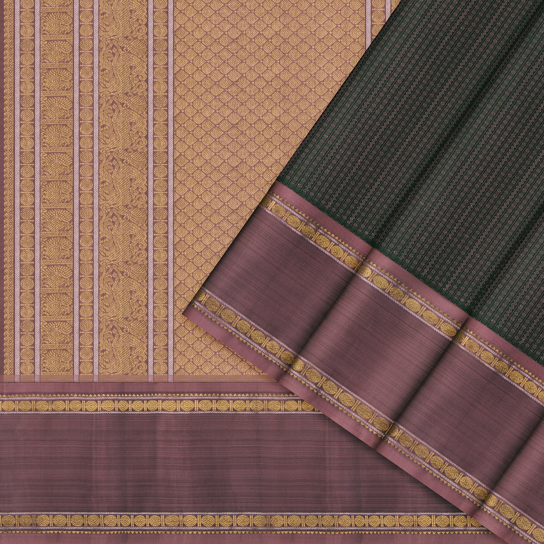 Kanakavalli Kanjivaram Silk Sari 24-110-HS001-05494 - Cover View