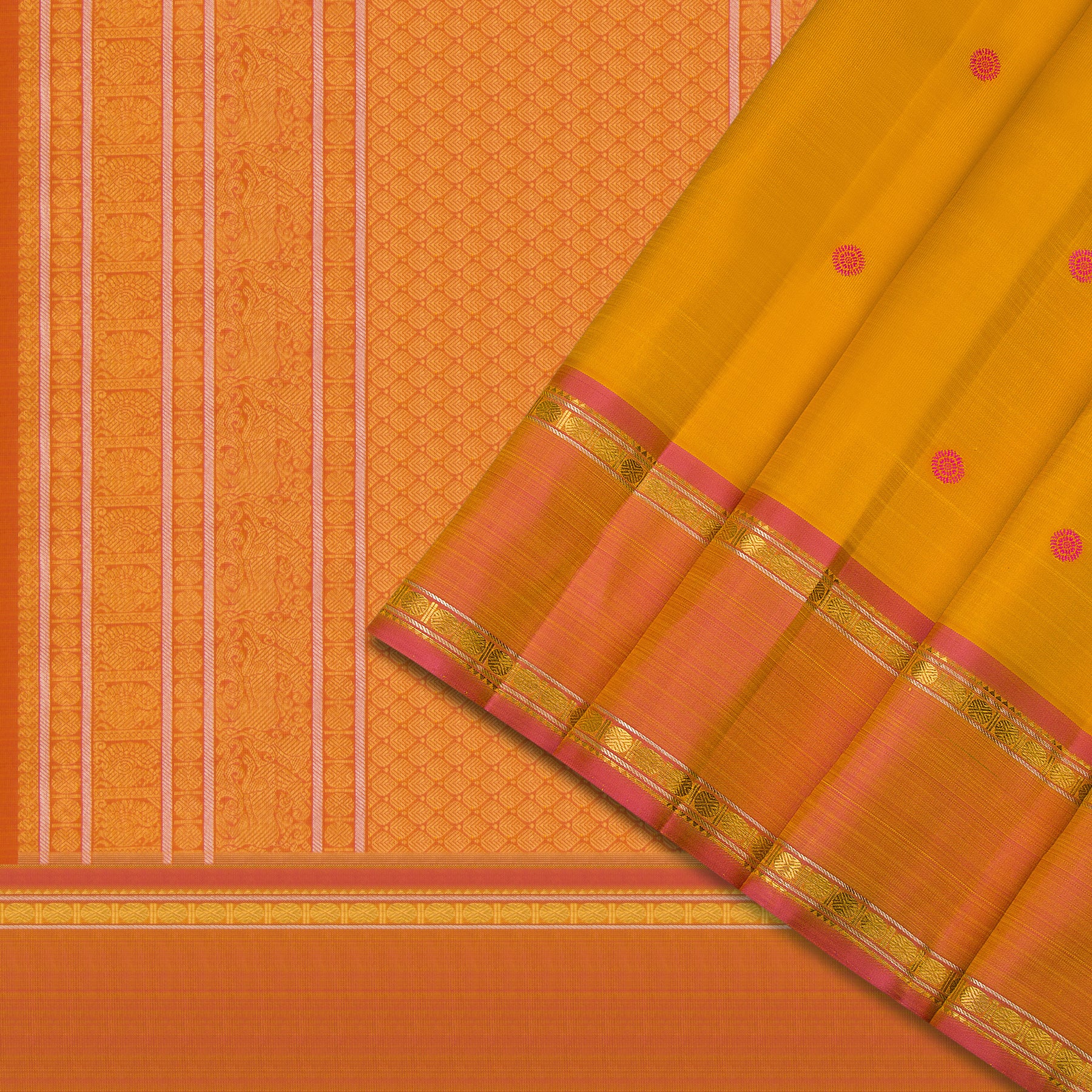 Kanakavalli Kanjivaram Silk Sari 24-110-HS001-05495 - Cover View