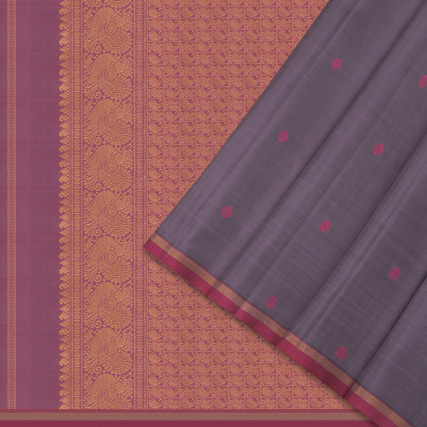 Kanakavalli Kanjivaram Silk Sari 24-110-HS001-05497 - Cover View